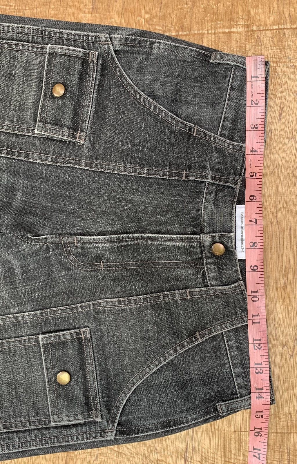 Japanese Brand × Vintage Bobson International-J Bush Pants Denim Jeans Size US 28 / EU 44 - 23 Thumbnail
