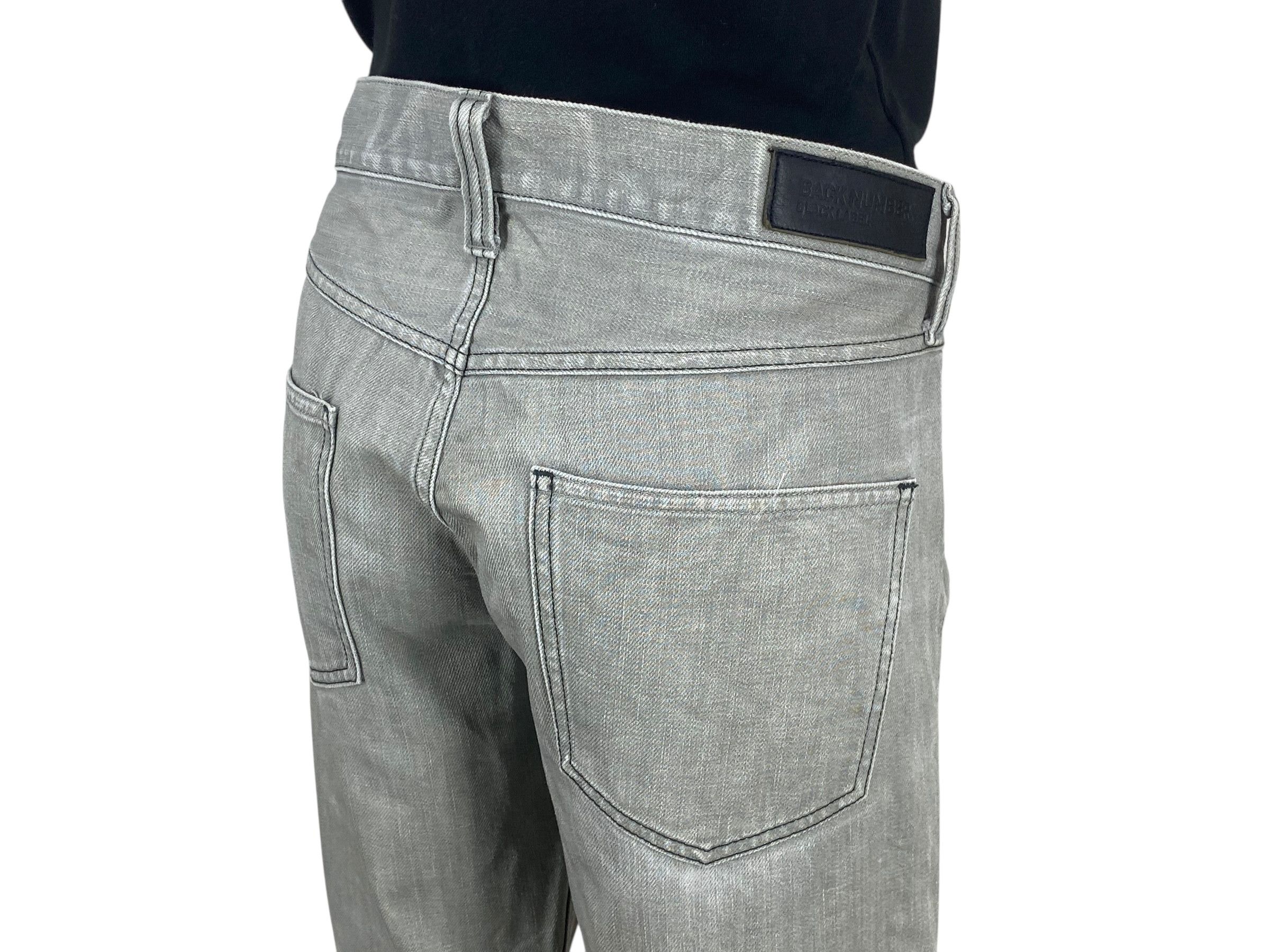 Japanese Brand BackNumber Japanese Vintage Pants 90s BaggyWideLegStreetwear Size US 33 - 8 Thumbnail