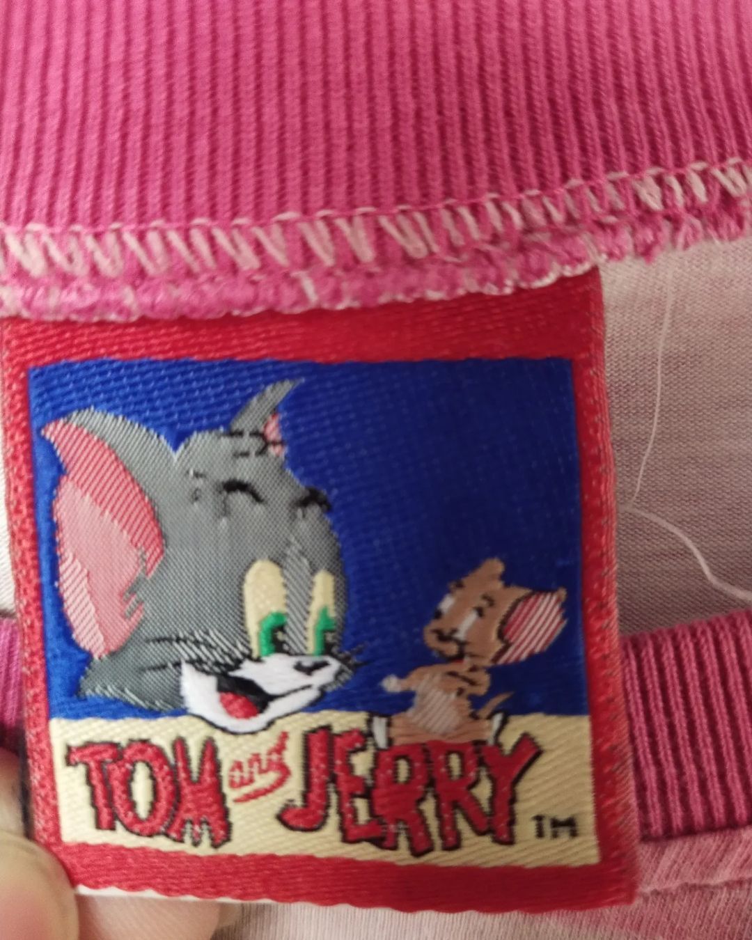 Cartoon Network × Vintage Vintage Tom and Jerry All Over Print Pink Cartoon Tees Size US M / EU 48-50 / 2 - 5 Thumbnail