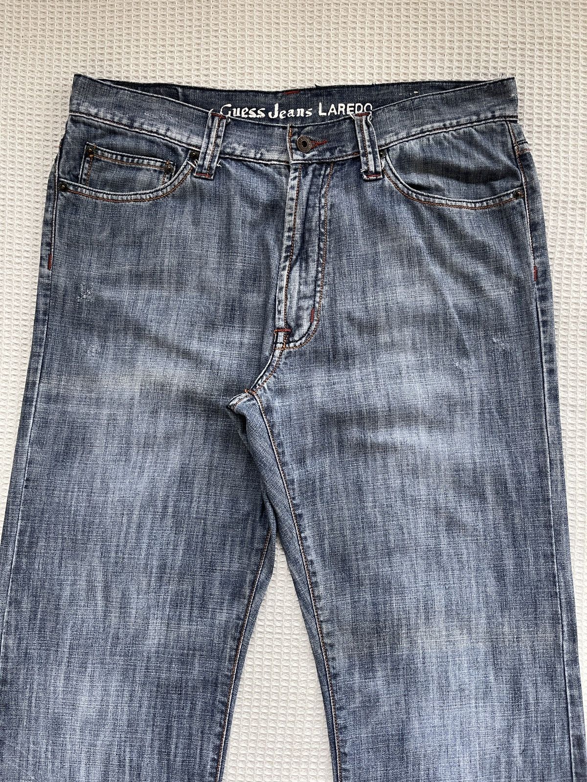 Guess Rare🔥Vintage GUESS Flared Bootcut Jeans Size US 36 / EU 52 - 3 Thumbnail