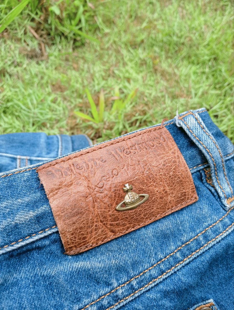 Vivienne Westwood VIVIENNE WESTWOOD ANGLOMANIA SELVEDGE JEANS Size US 30 / EU 46 - 5 Thumbnail