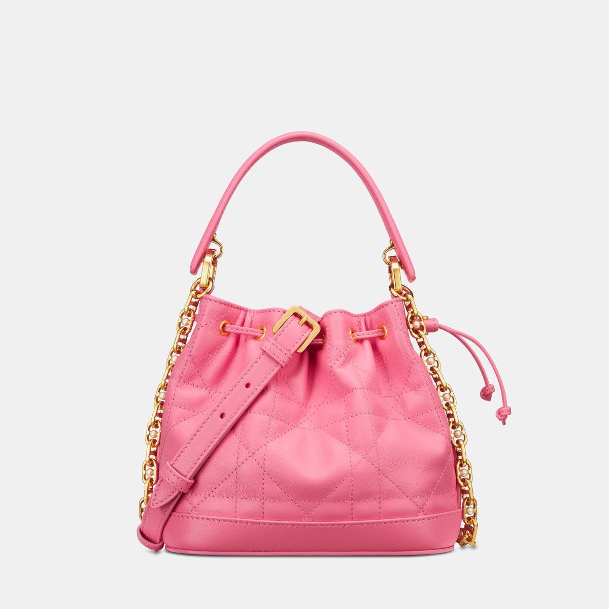 Dior o1bcso1str0226 Size:OS/Jolie Bucket Bag in Pink Size ONE SIZE - 2 Thumbnail