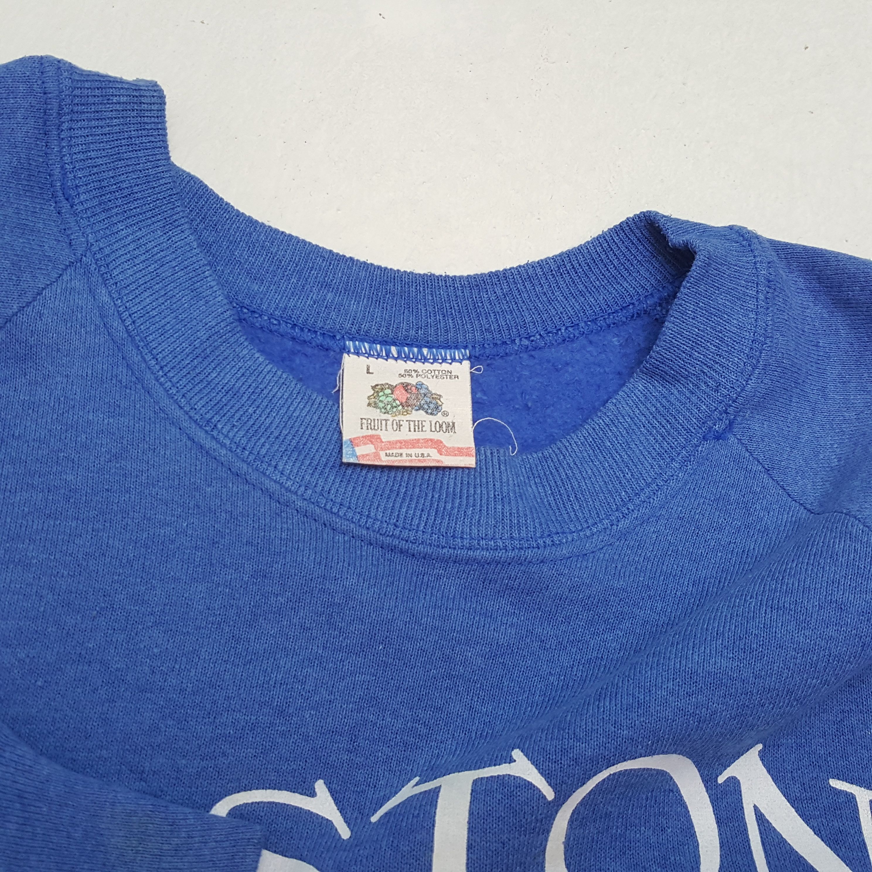 Vintage BOSTON Streetwear Style Vintage Sweatshirt Size US M / EU 48-50 / 2 - 8 Thumbnail