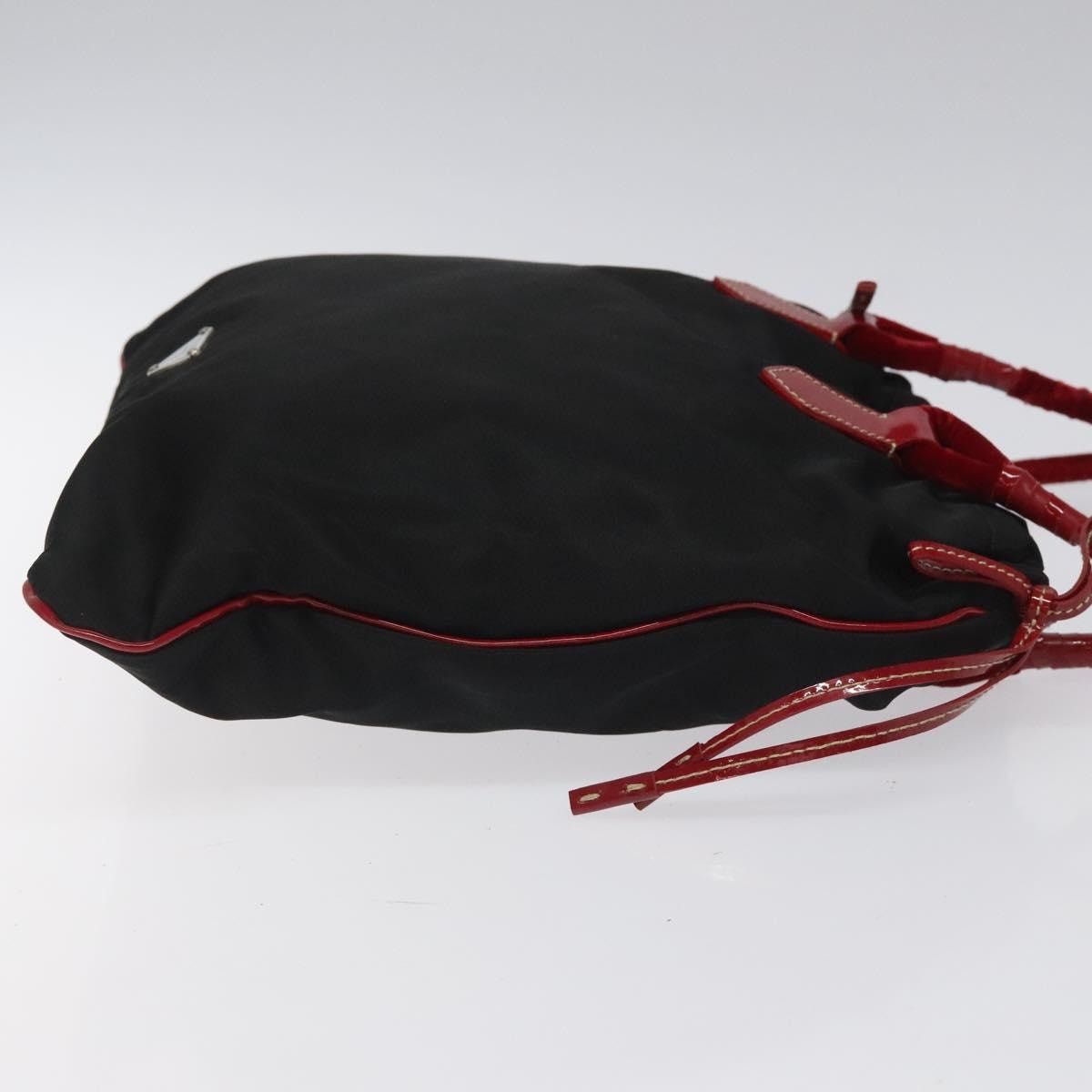 Prada PRADA Hand Bag Nylon Black Silver Size ONE SIZE - 4 Thumbnail