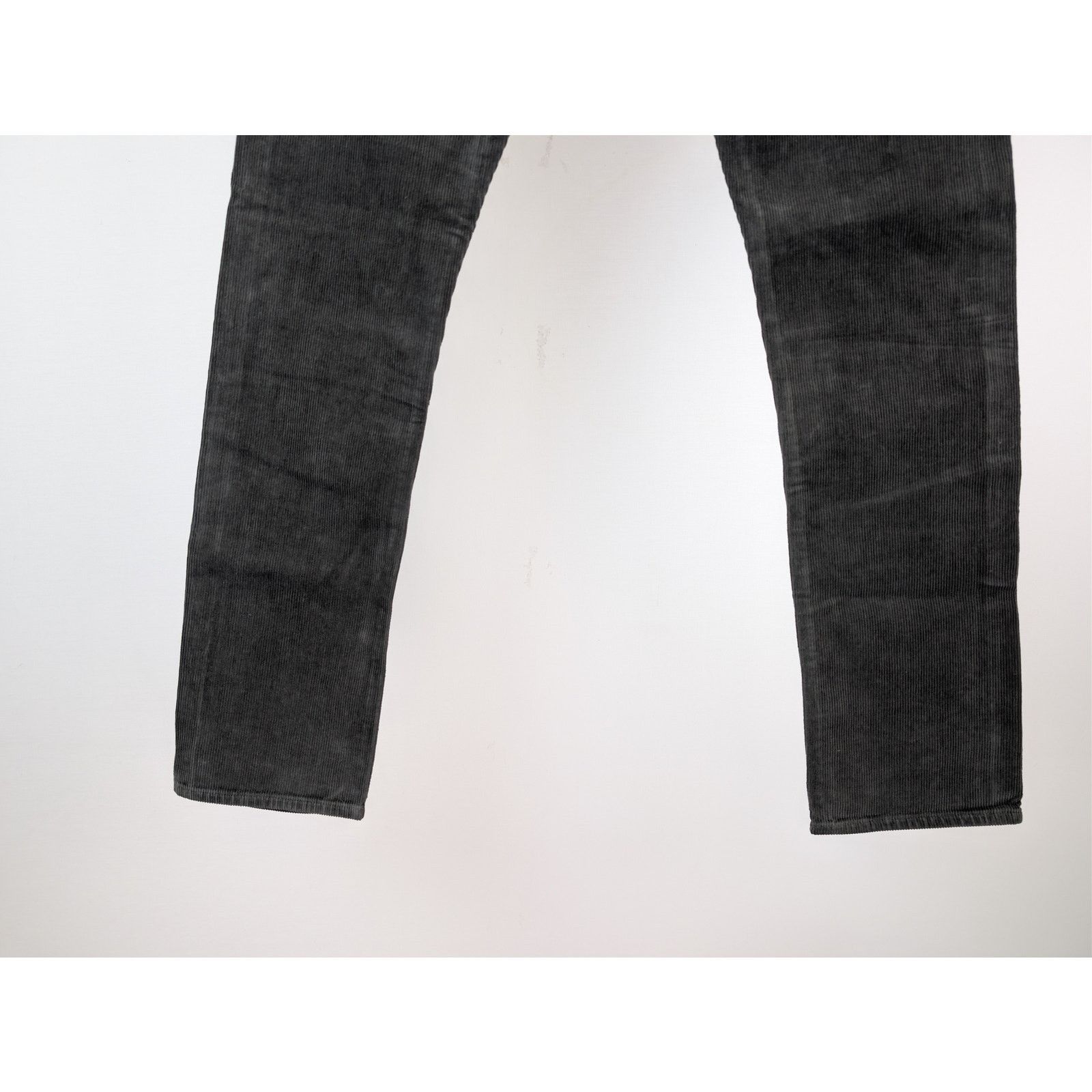 Tom Ford o1rshd1 Slim Fit Coated Denim Jeans in Black / Grey Size US 31 - 13 Thumbnail