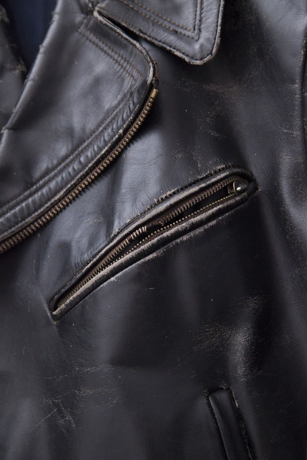 Vintage Vintage 1960's German leather biker jacket Size US M / EU 48-50 / 2 - 6 Thumbnail