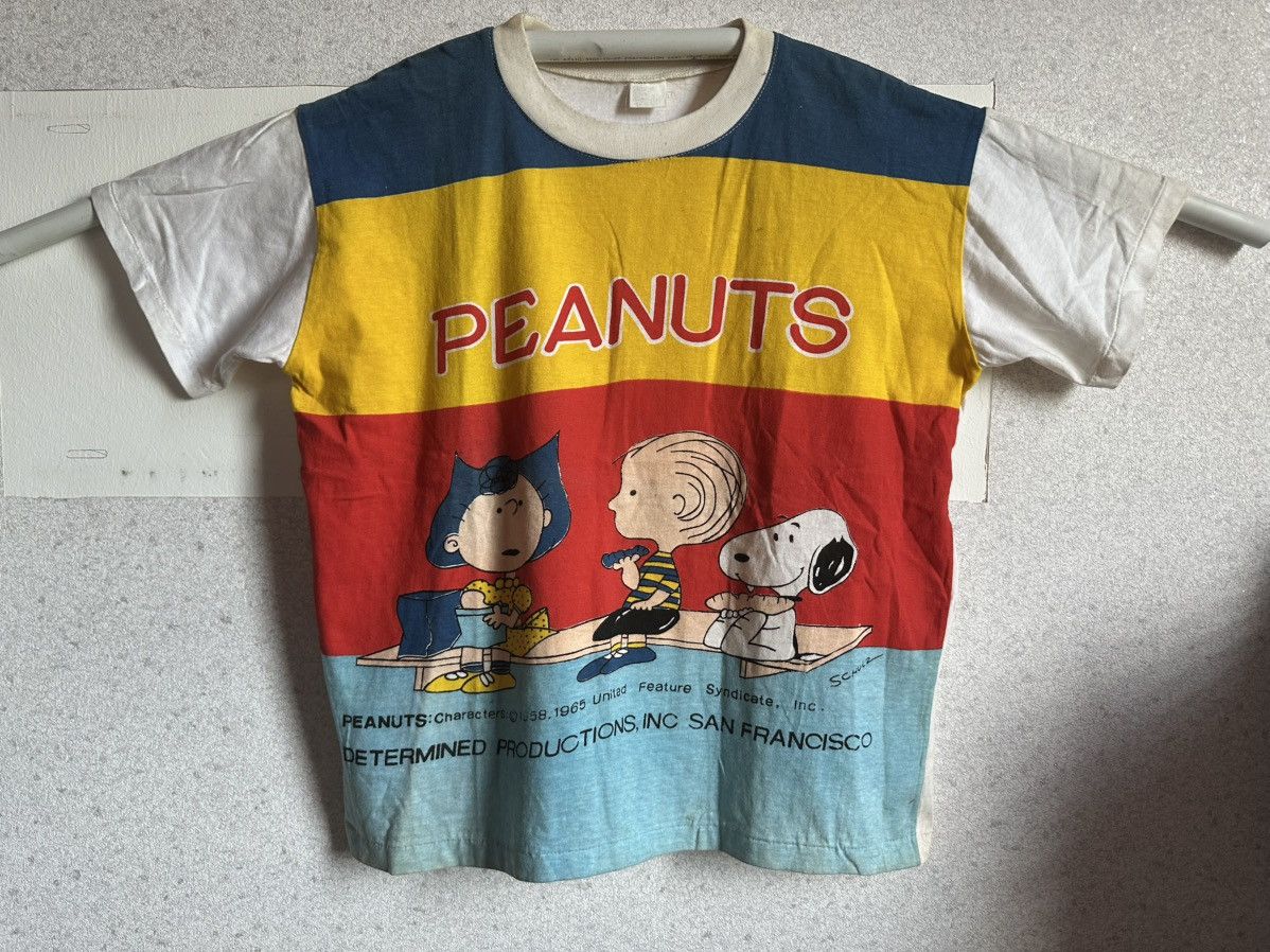 Peanuts × Vintage SUPER RARE Vintage 60s Peanuts Fullprint BPT01 Size US M / EU 48-50 / 2 - 1 Thumbnail