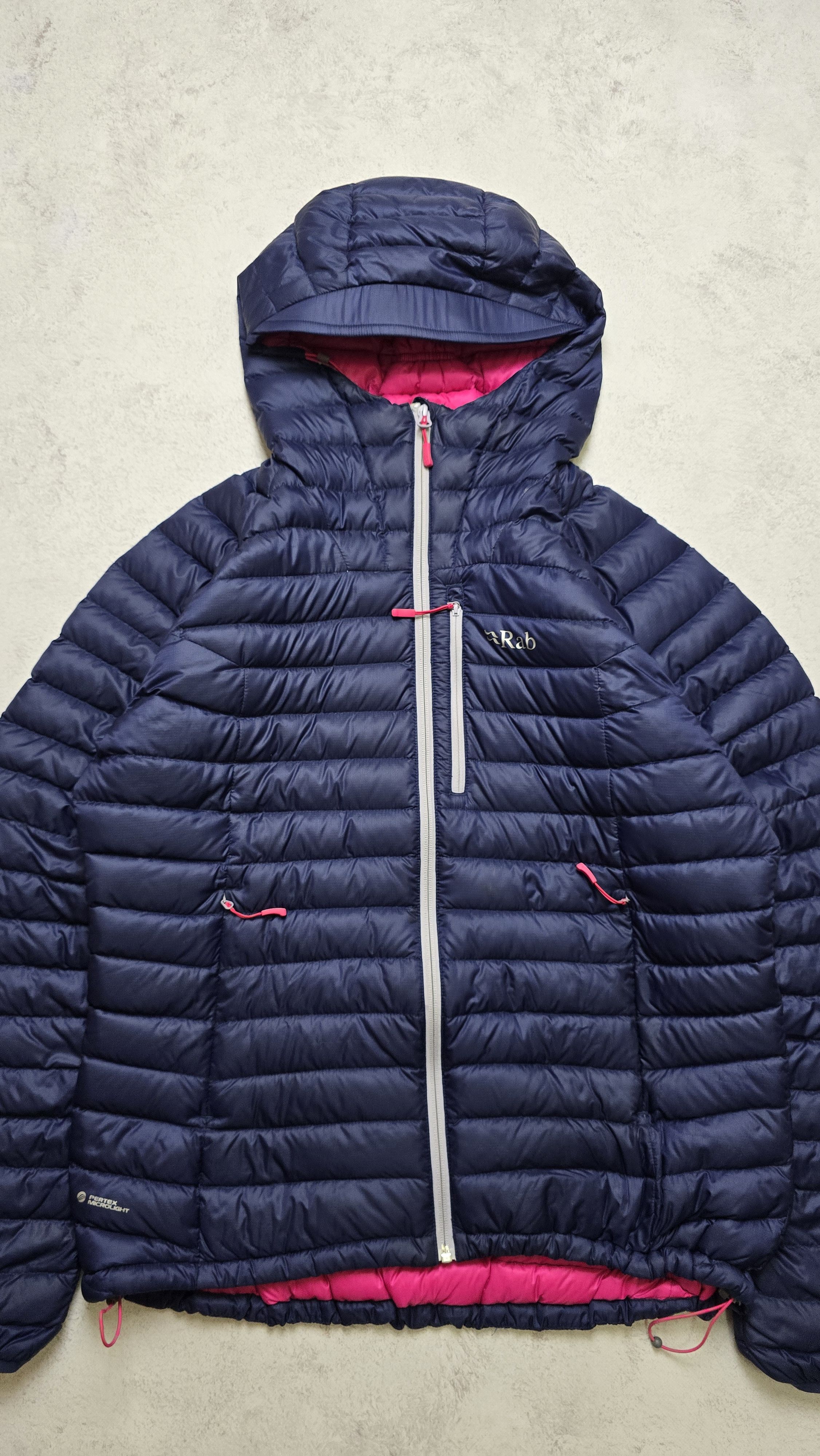 Rab Rab Gorpcore Microlight Alpine Down Puffer Nickwax Jacket Size XL / US 12-14 / IT 48-50 - 9 Thumbnail