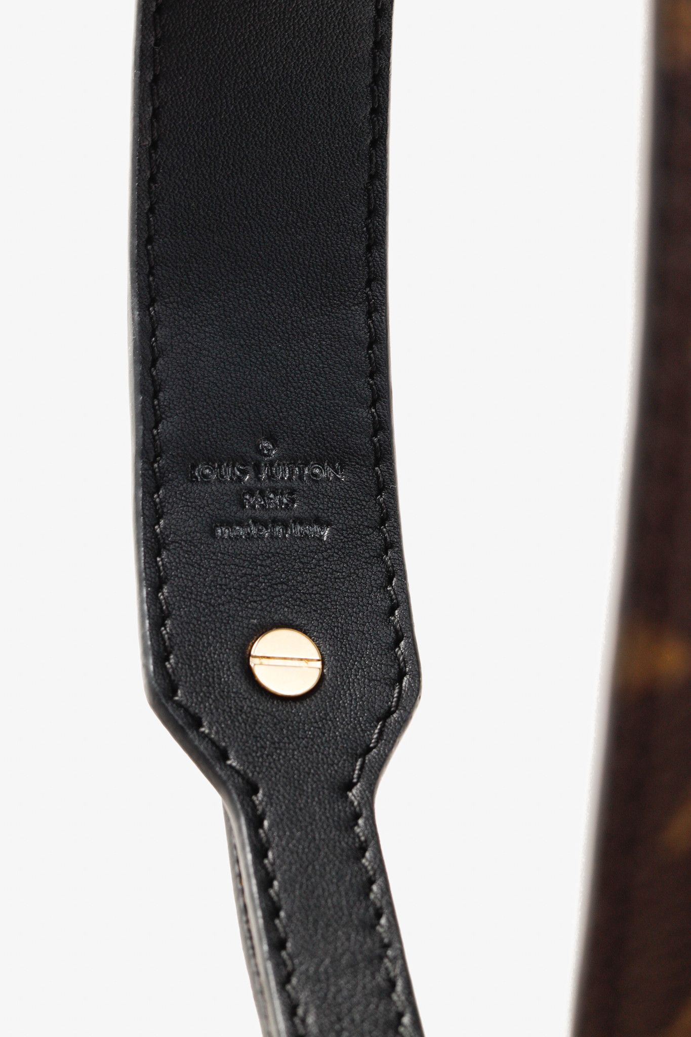 Louis Vuitton Louis Vuitton Bandouliere Reversible Monogram/Leather Strap Size ONE SIZE - 4 Thumbnail