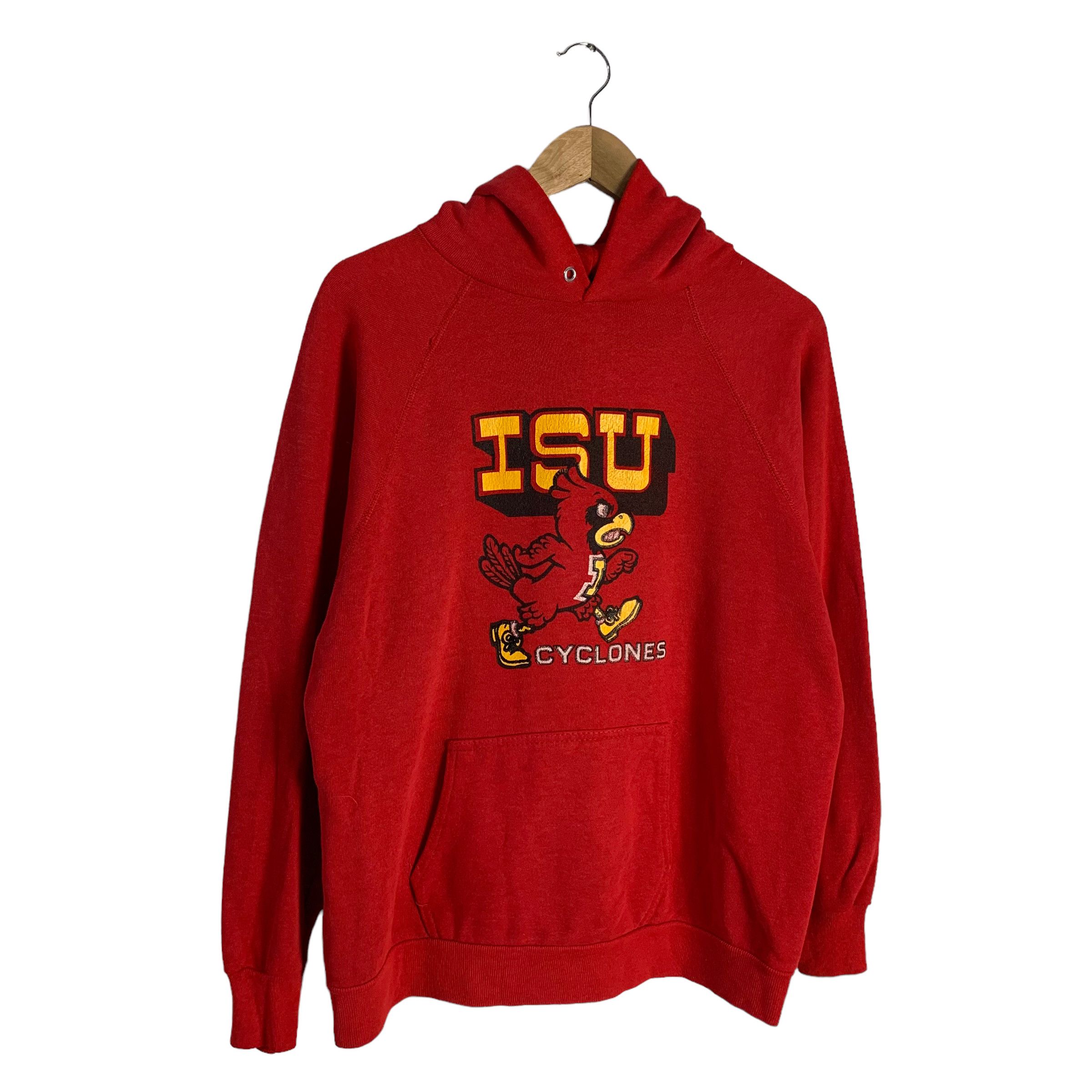 Vintage Vintage 70s ISU Cyclones Hoodie Size US L / EU 52-54 / 3 - 3 Thumbnail