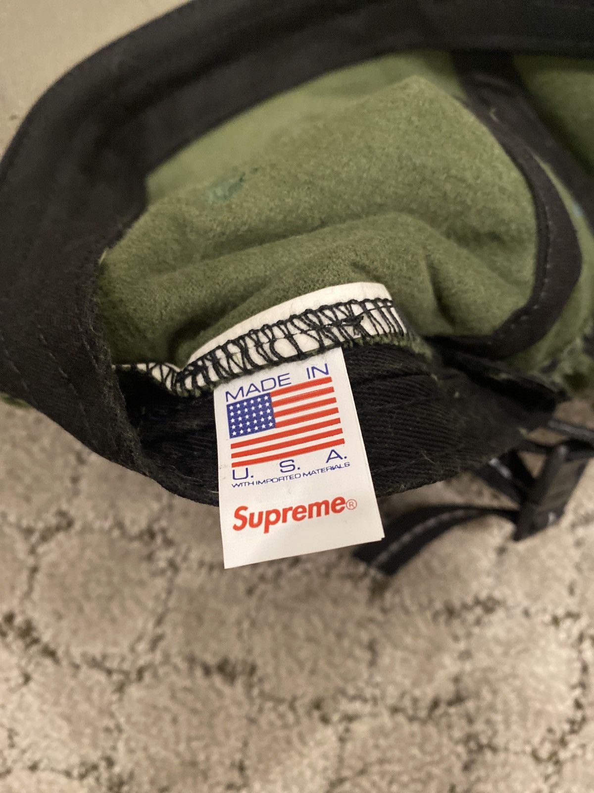 Supreme Supreme shaved fleece camp cap Size ONE SIZE - 6 Thumbnail