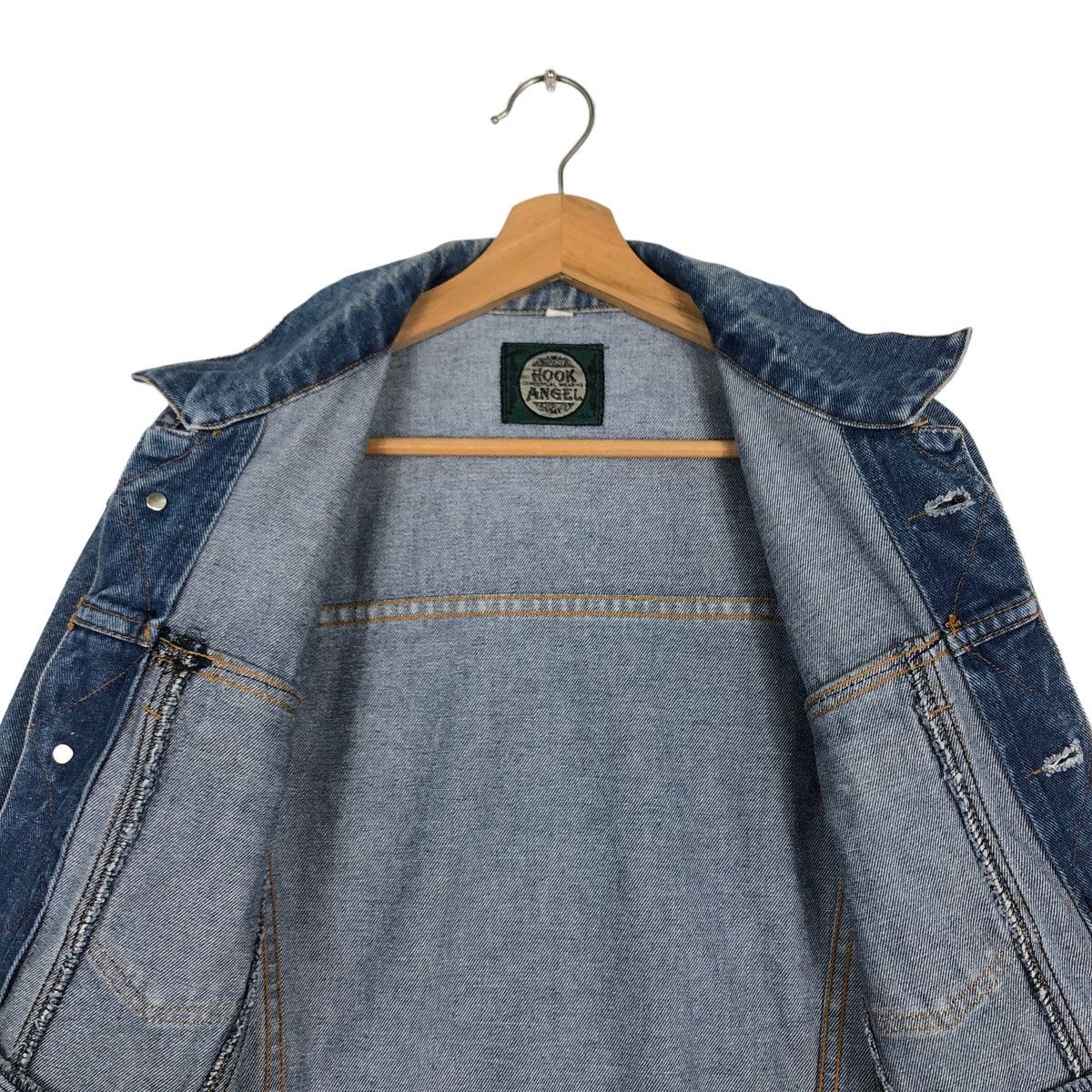 Japanese Brand 🔥90’s Hook Angel Trucker Denim Jacket Hysteric Glamour Size US M / EU 48-50 / 2 - 11 Thumbnail