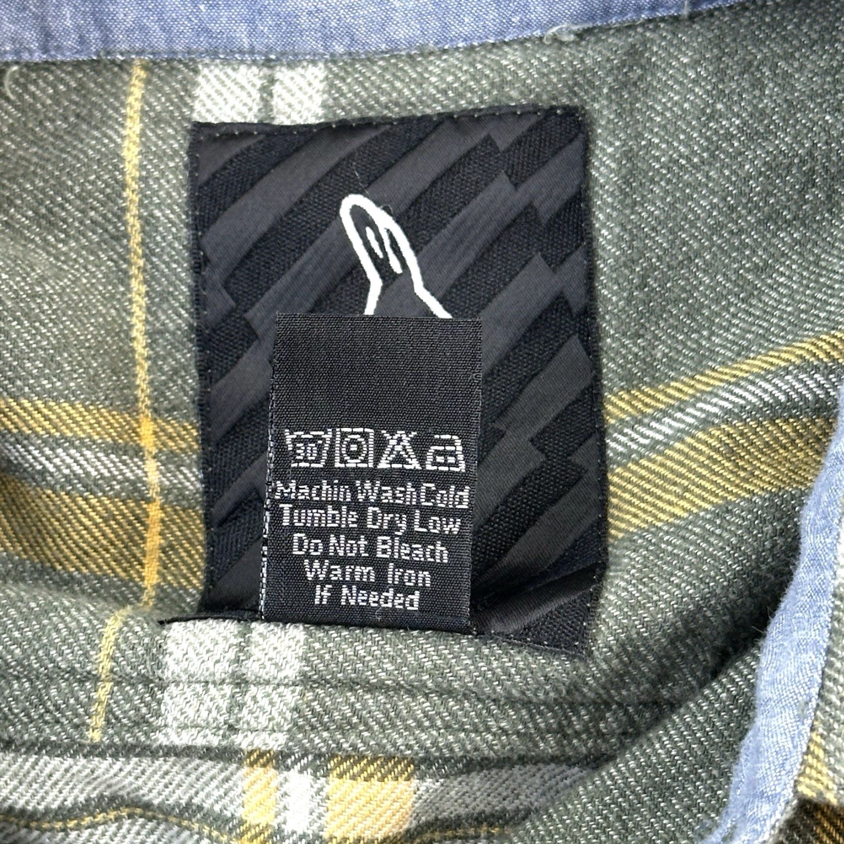 Patagonia VINTAGE Alpinestars Shirt Mens Medium Green Plaid Long Sleeve Button Up Moto Streetwear Size US M / EU 48-50 / 2 - 7 Thumbnail