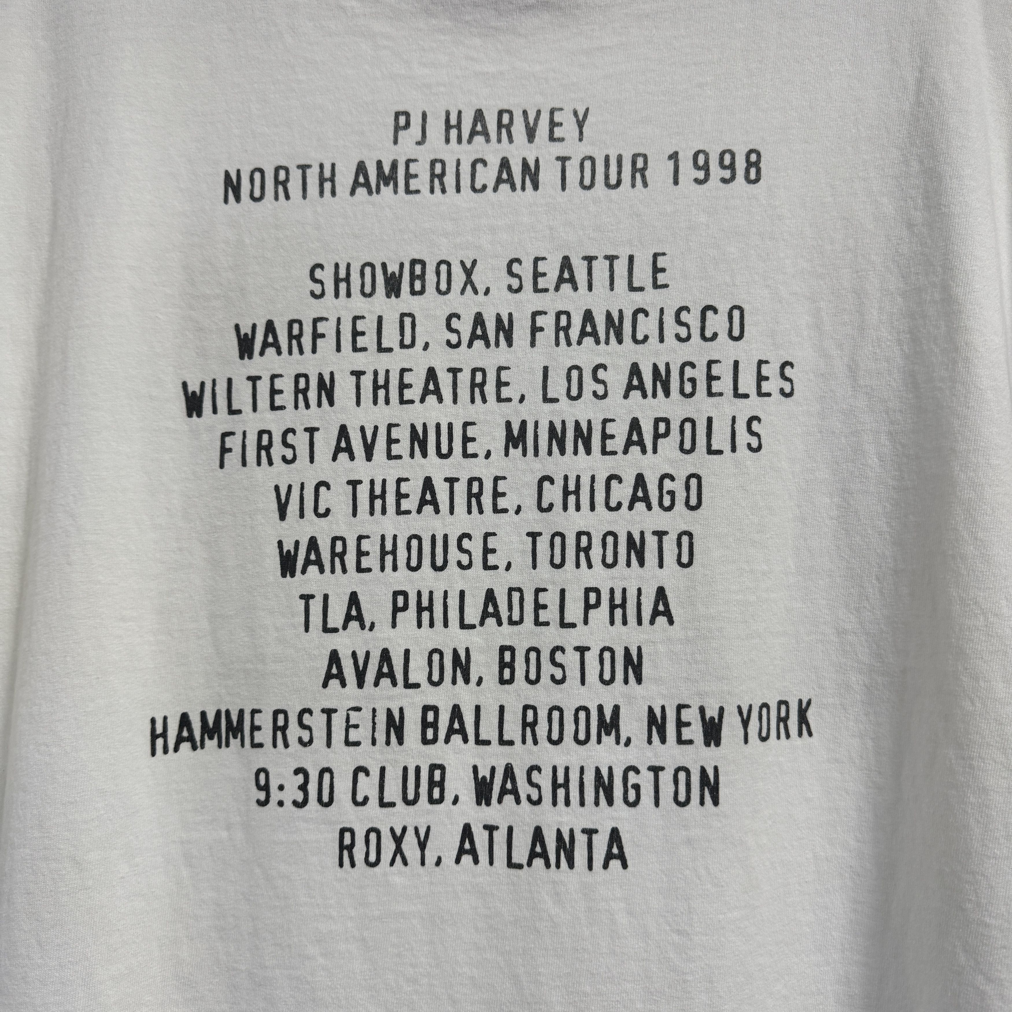 Band Tees Vintage 90s PJ Harvey Photo Tee Size US XL / EU 56 / 4 - 6 Thumbnail