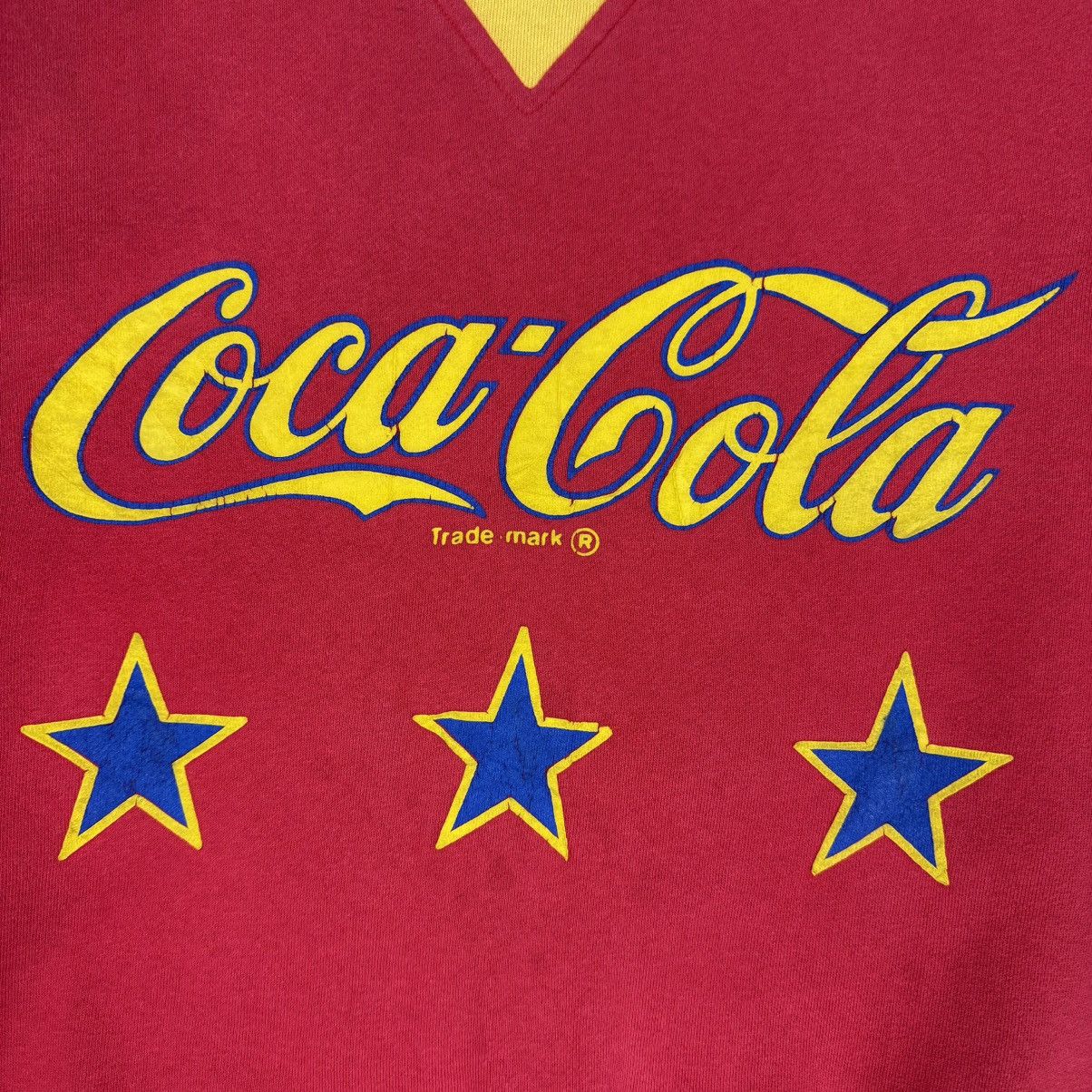 Coca Cola Vintage Coca Cola Colour Block Sweatshirt Size US M / EU 48-50 / 2 - 9 Thumbnail