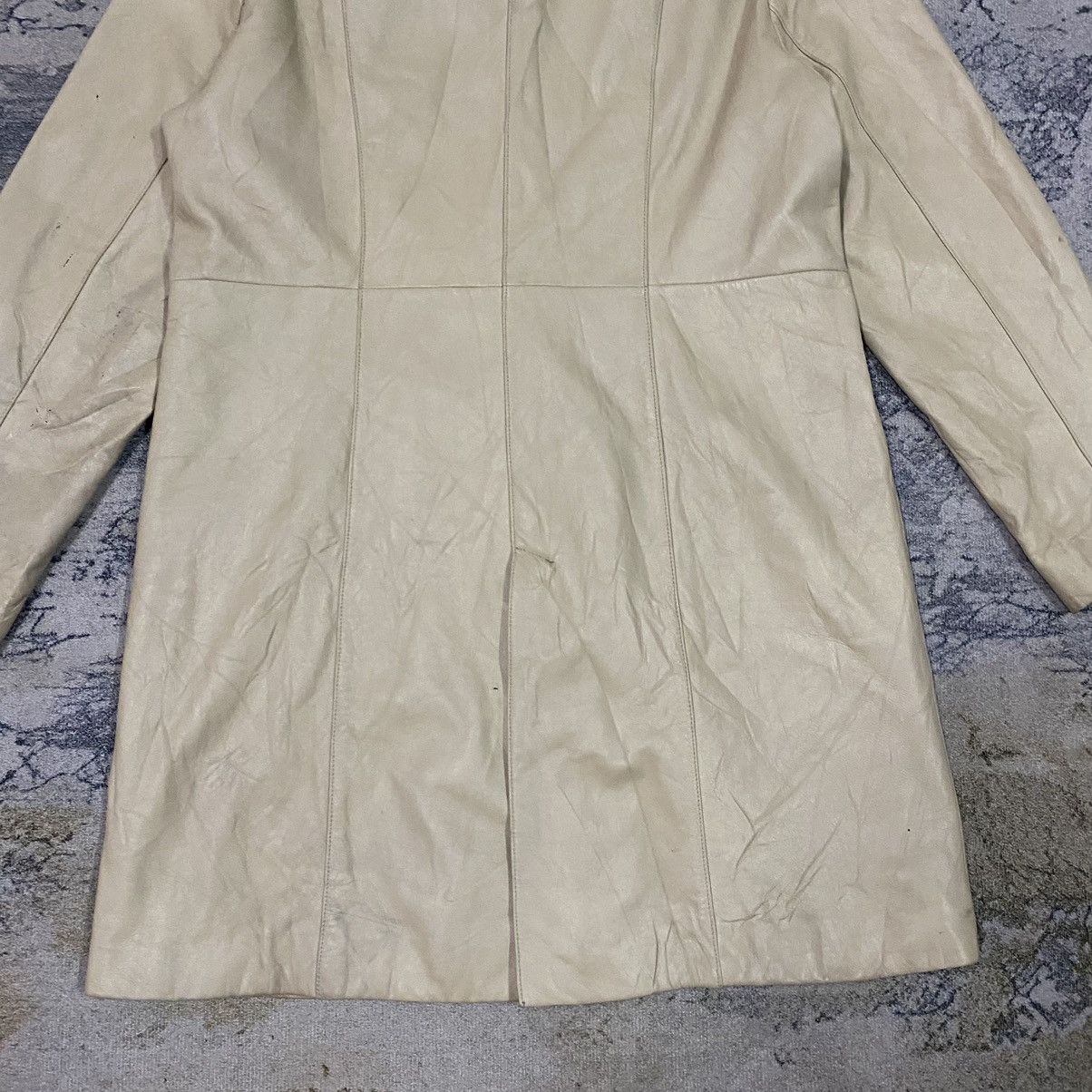 Vintage Vintage Six One Place Fur Neck Leather Jacket Size L / US 10 / IT 46 - 11 Thumbnail