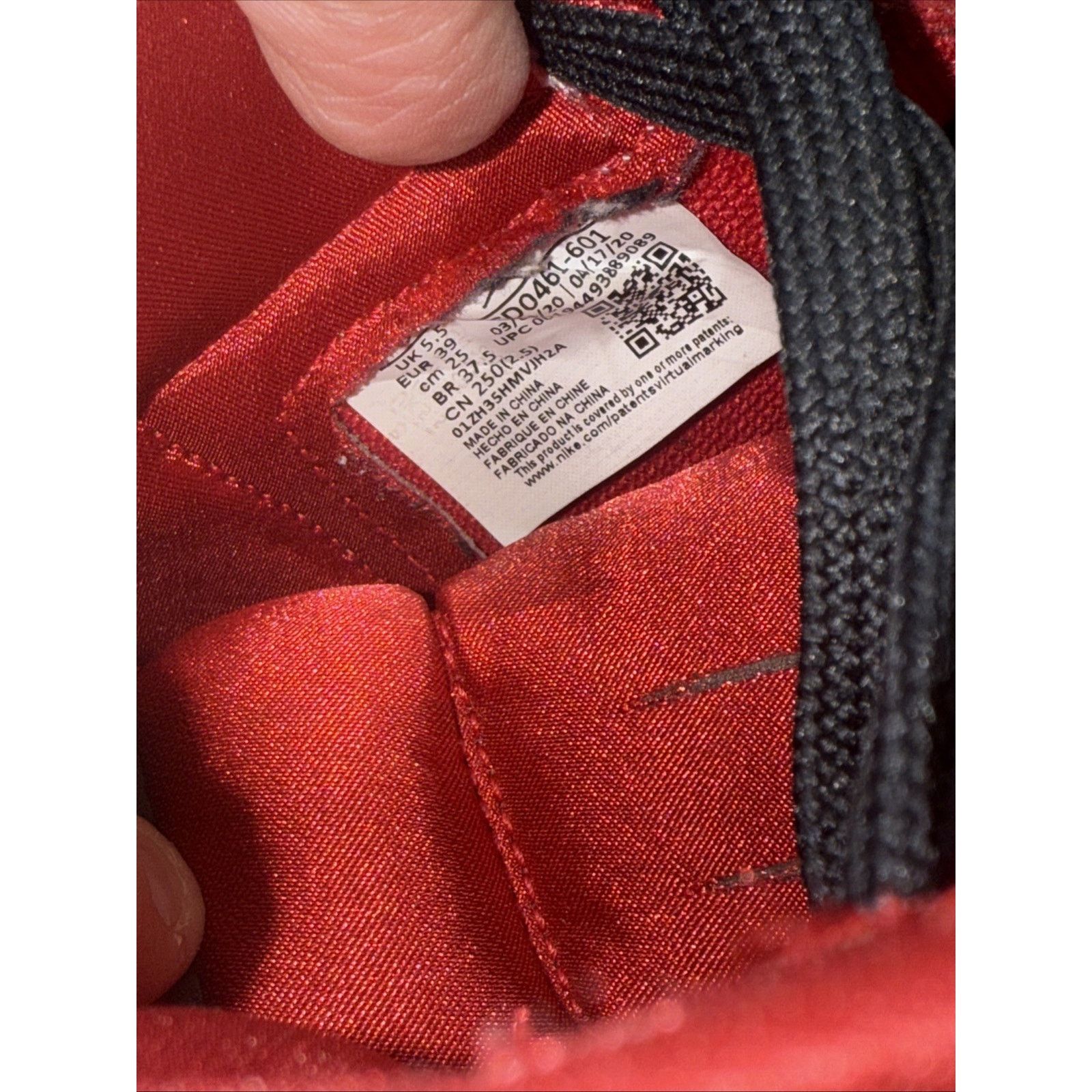 Jordan Brand Size 8 - Air Jordan 1 Retro OG High Satin Red W bs921 Size US 8 / IT 38 - 6 Thumbnail