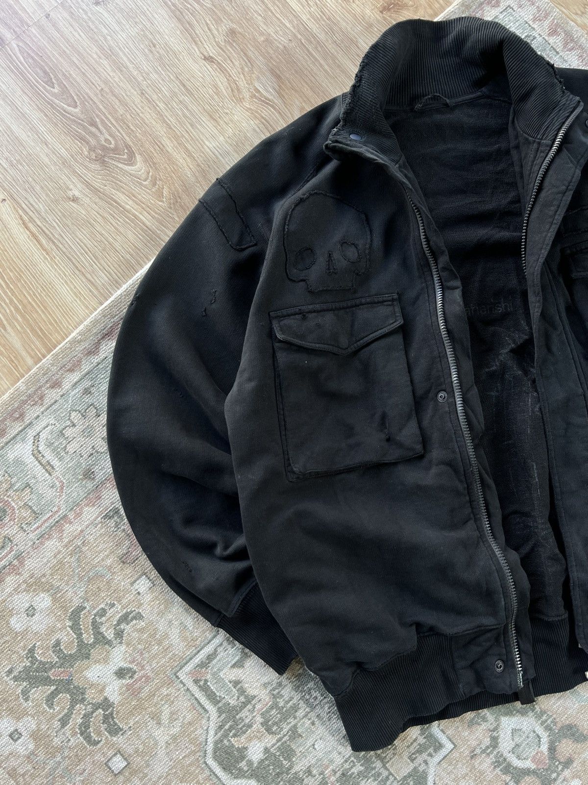 Maharishi Maharishi Bomber vintage zip hooded jacket Size US XL / EU 56 / 4 - 3 Thumbnail