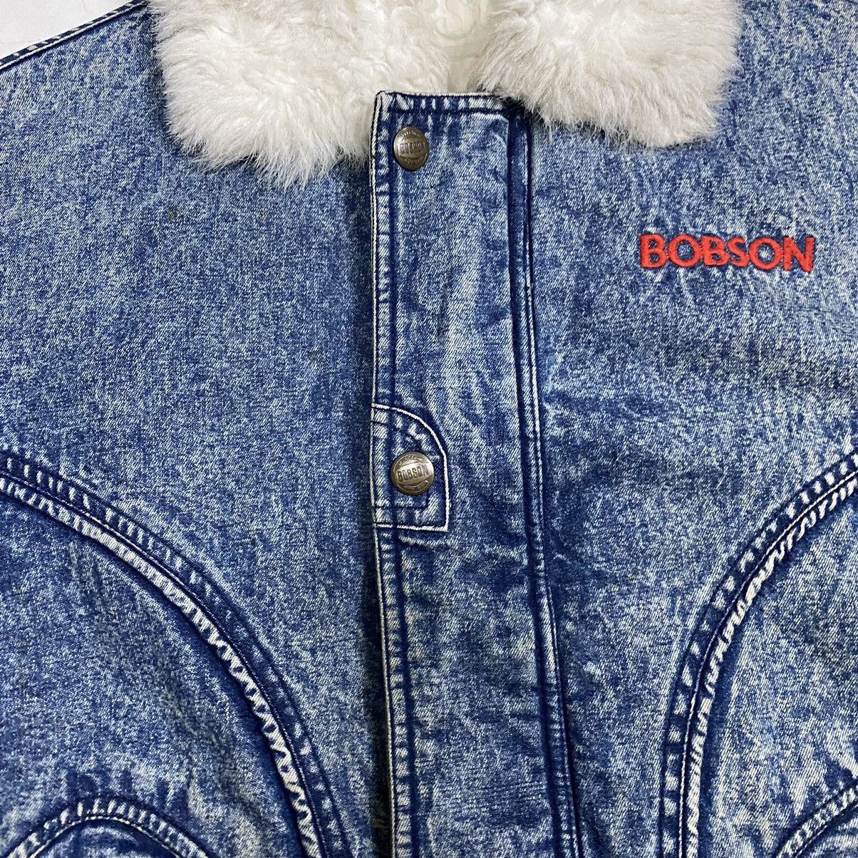 Vintage Vintage 80s Bobson asid wash denim jacket Size US S / EU 44-46 / 1 - 15 Thumbnail