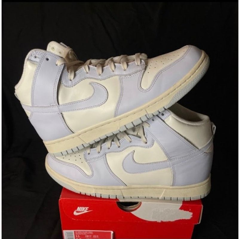 Nike WMNS Dunk High Sail Football Grey (2021) Sneakers