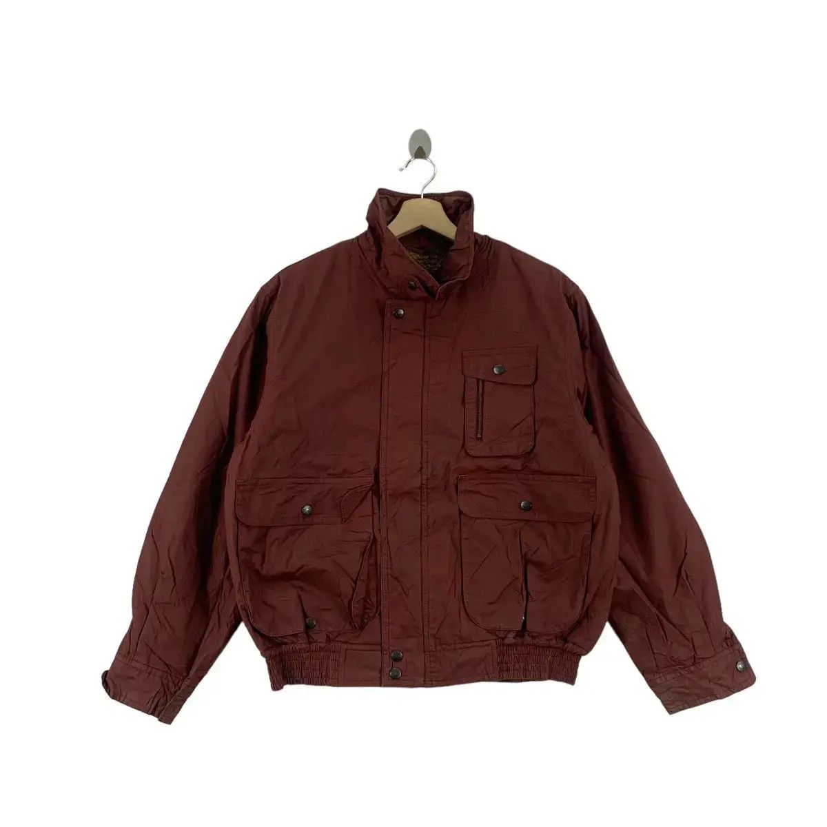 Vintage Vintage IXIZ JAPAN Emergency Pocket Outdoor Windbreaker Size L / US 10 / IT 46 - 1 Thumbnail