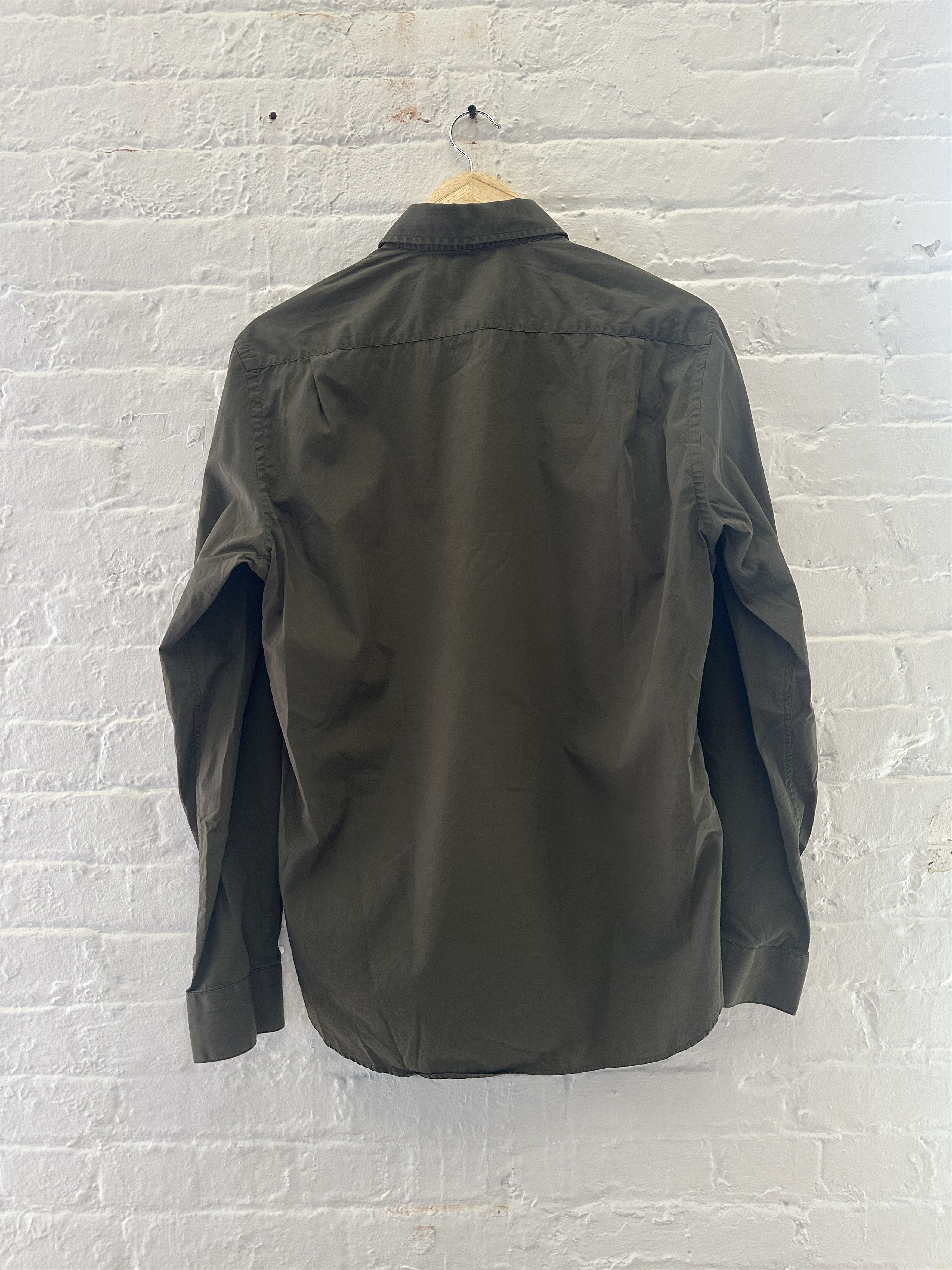 Acne Studios Acne Studios Face Logo Button Up Shirt Size US S / EU 44-46 / 1 - 4 Thumbnail