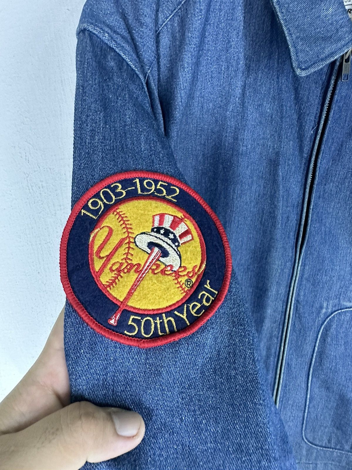 MLB Vintage Starter MLB Embroidery Denim Jacket Size US L / EU 52-54 / 3 - 4 Thumbnail
