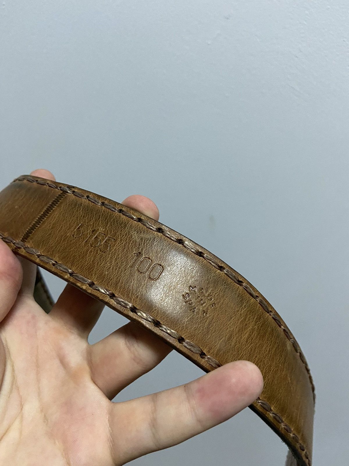 Sendra Sendra belt leather vintage python 🐍 style Spain 🇪🇸 Size ONE SIZE - 10 Thumbnail