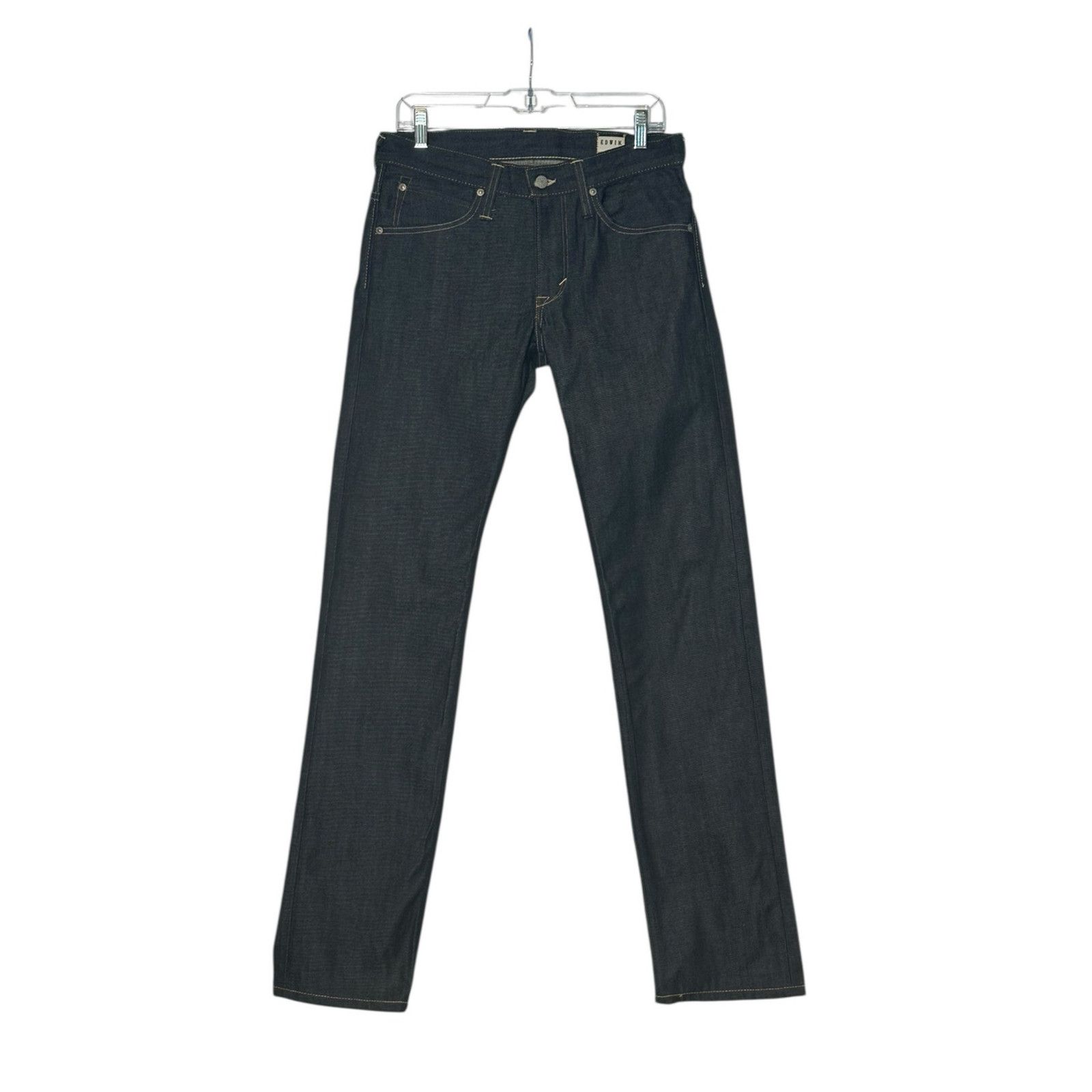 Edwin blue dark wash straight legs jeans size 31