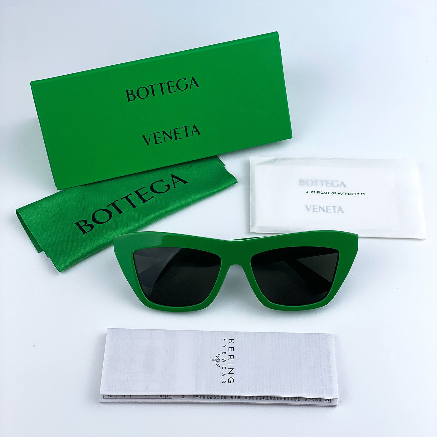 Bottega Veneta NEW Bottega Veneta BV1121S 005 Vat Eye Unisex Sunglasses Size ONE SIZE - 8 Thumbnail