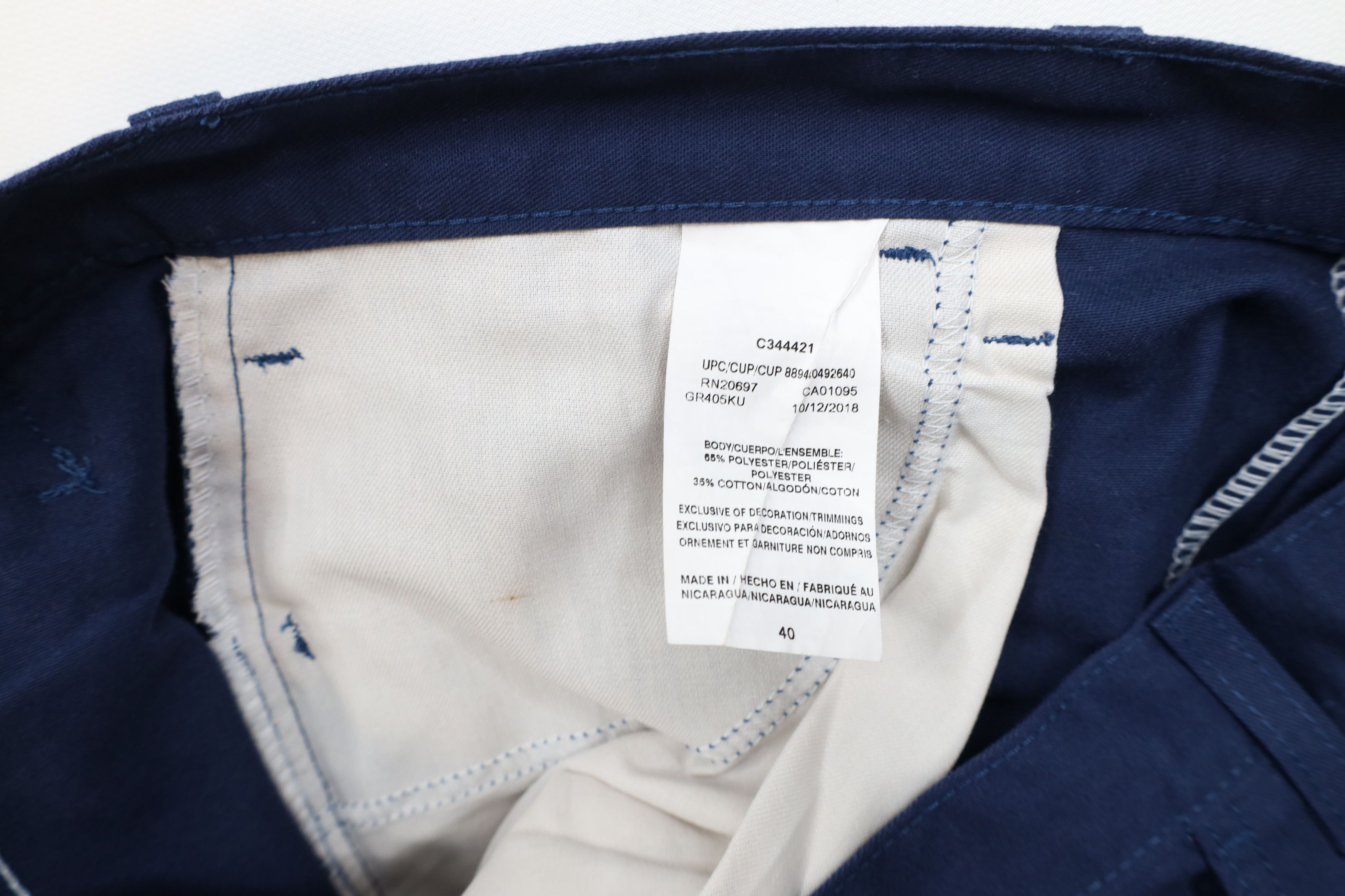 Dickies × Vintage Vintage Y2K Dickies Reinforced Workwear Shorts Navy Blue Size US 40 / EU 56 - 7 Thumbnail