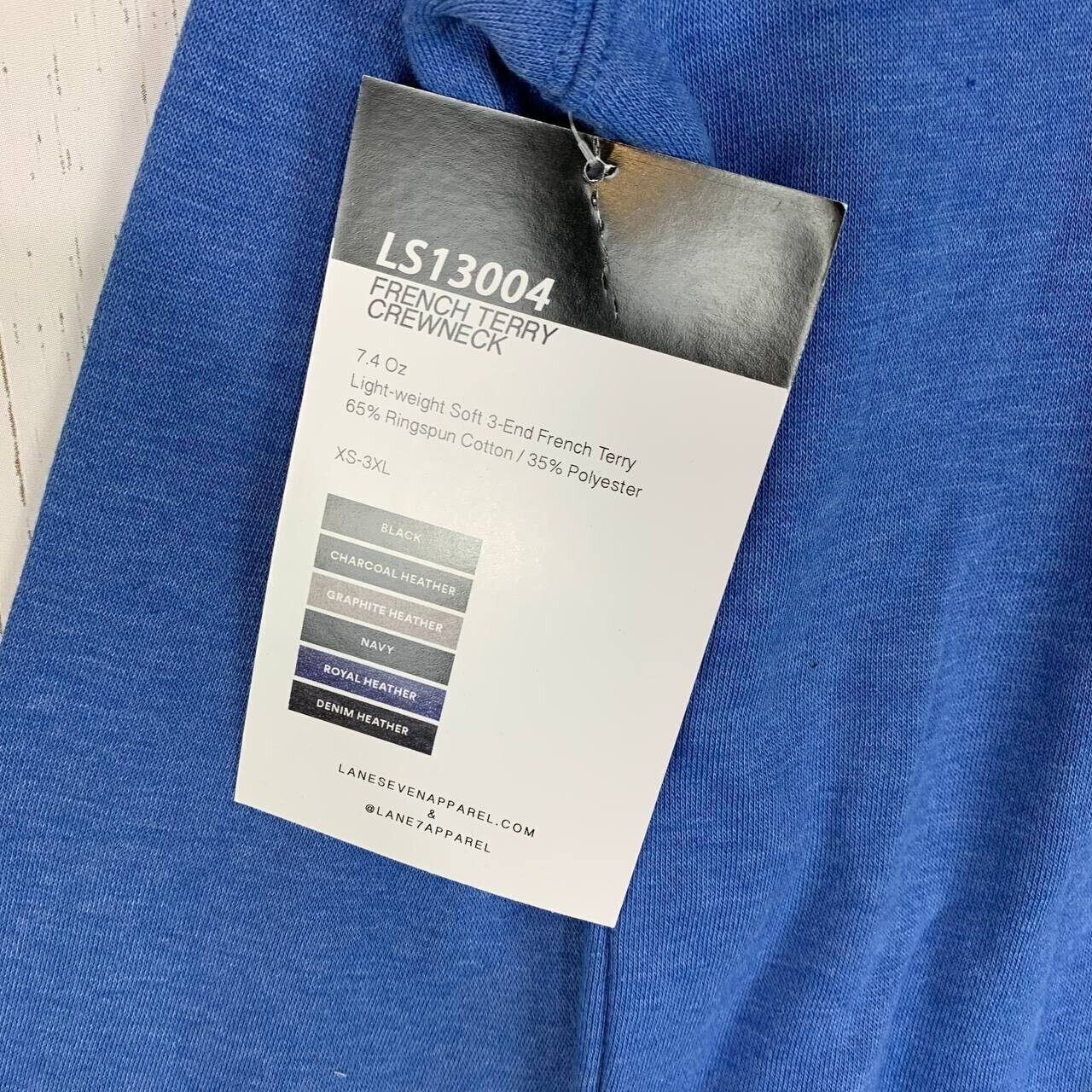 Other Lane Seven Large Pullover Sweater Blue New Women Size L / US 10 / IT 46 - 5 Thumbnail