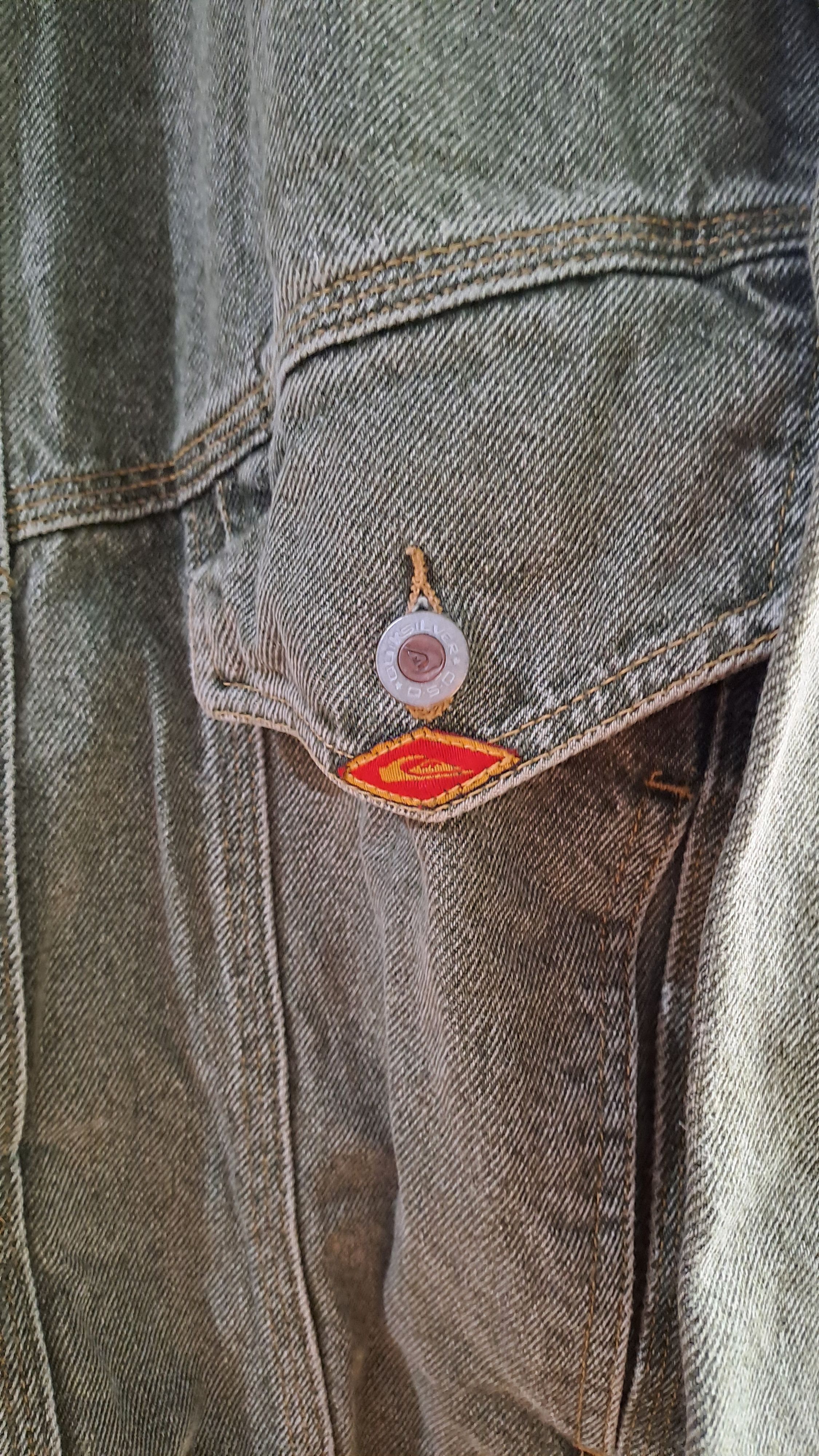 Quiksilver Vintage Quiksilever Salt Water Denim Trucket Size US XL / EU 56 / 4 - 2 Thumbnail