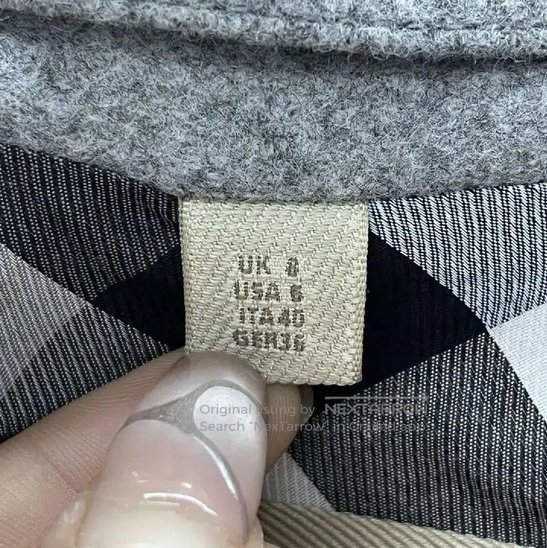 Burberry Burberry Gray Multicolor Women's Coat. Size M / US 6-8 / IT 42-44 - 3 Thumbnail