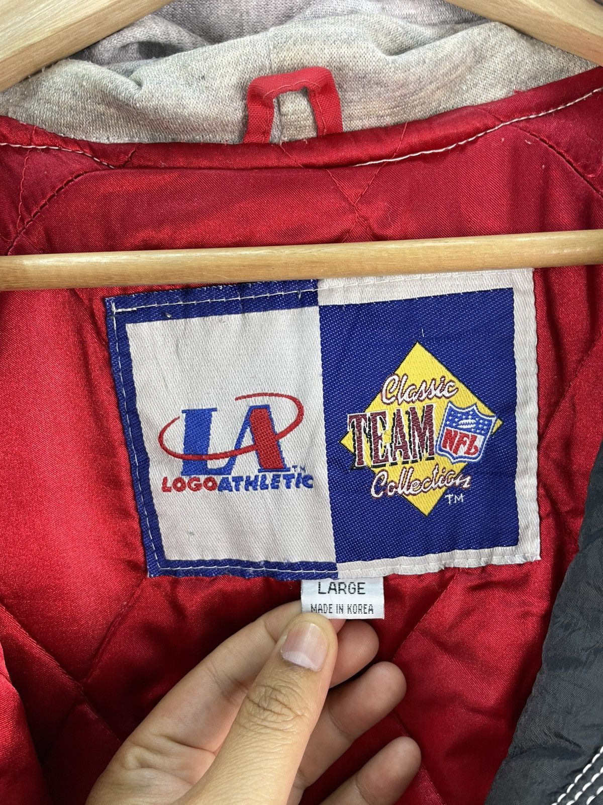 NFL Vintage San Francisco 49ers Windbreaker Hoodie Nylon Jacket Size US XXL / EU 58 / 5 - 4 Thumbnail