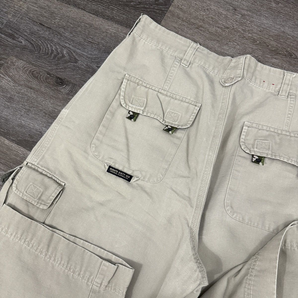 JNCO × Route 66 × Vintage Crazy Vintage y2k Route 66 JNCO style baggy cargo pants Size US 38 / EU 54 - 3 Thumbnail