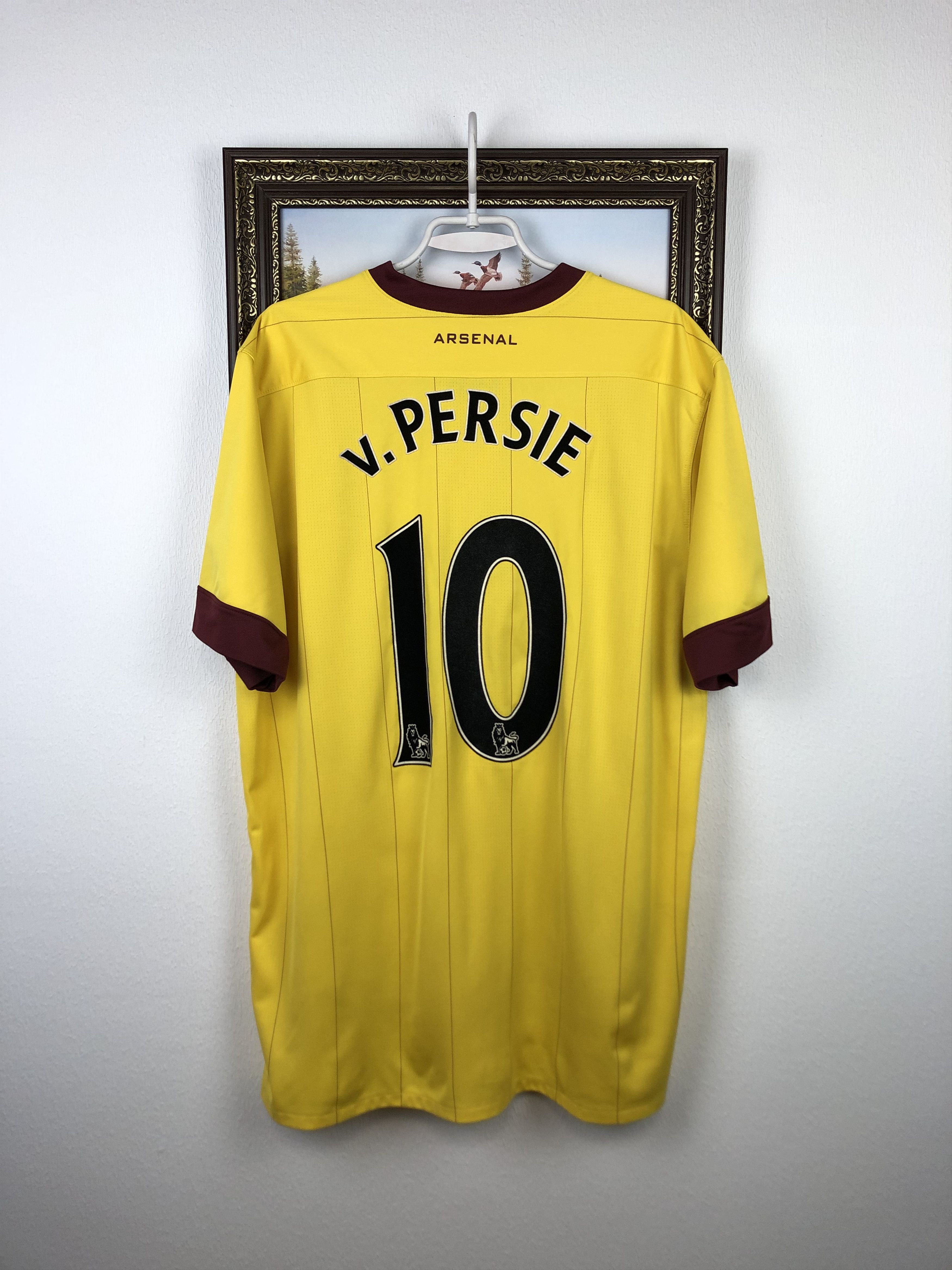 Nike Arsenal football shirt 2010 v. Persie Nike Jersey Tee Hype Size US XXL / EU 58 / 5 - 1 Thumbnail