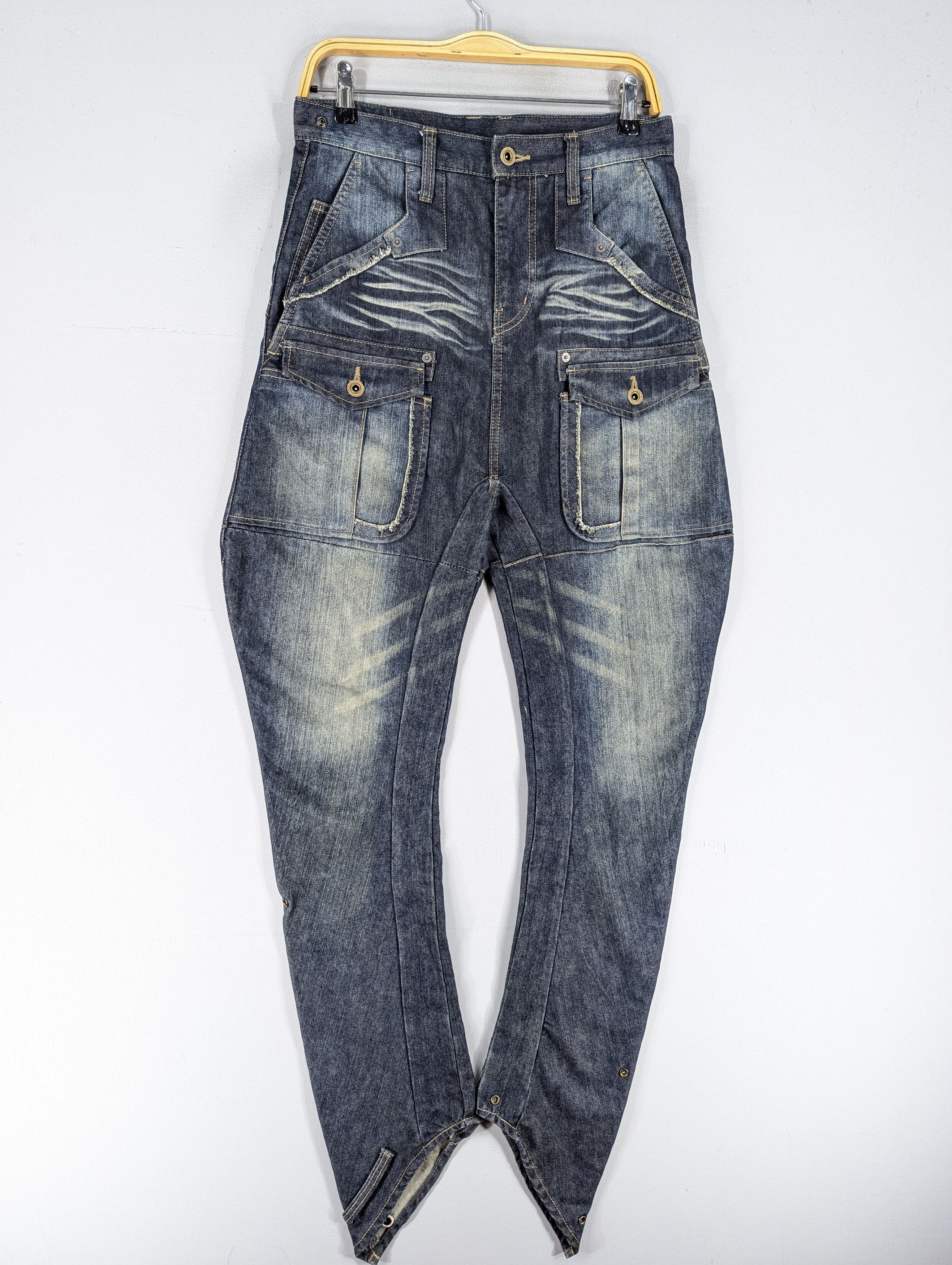 PPFM ❗RARE❗PPFM Destruct Product J Cut Jeans Size US 30 / EU 46 - 3 Thumbnail