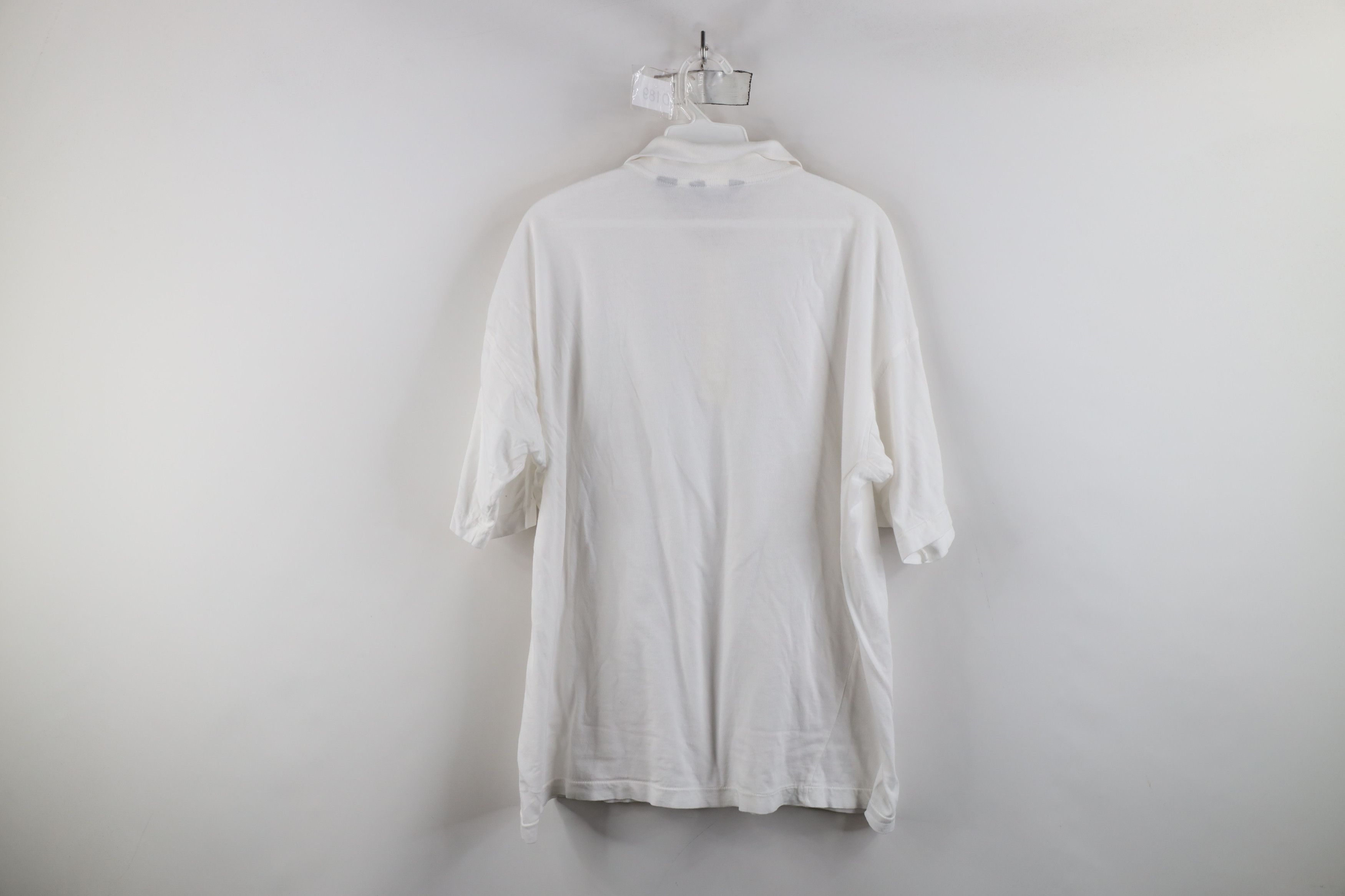 Christian Dior Monsieur × Vintage Vintage 80s 90s Christian Dior Knit Golf Polo Shirt White Size US XL / EU 56 / 4 - 10 Thumbnail
