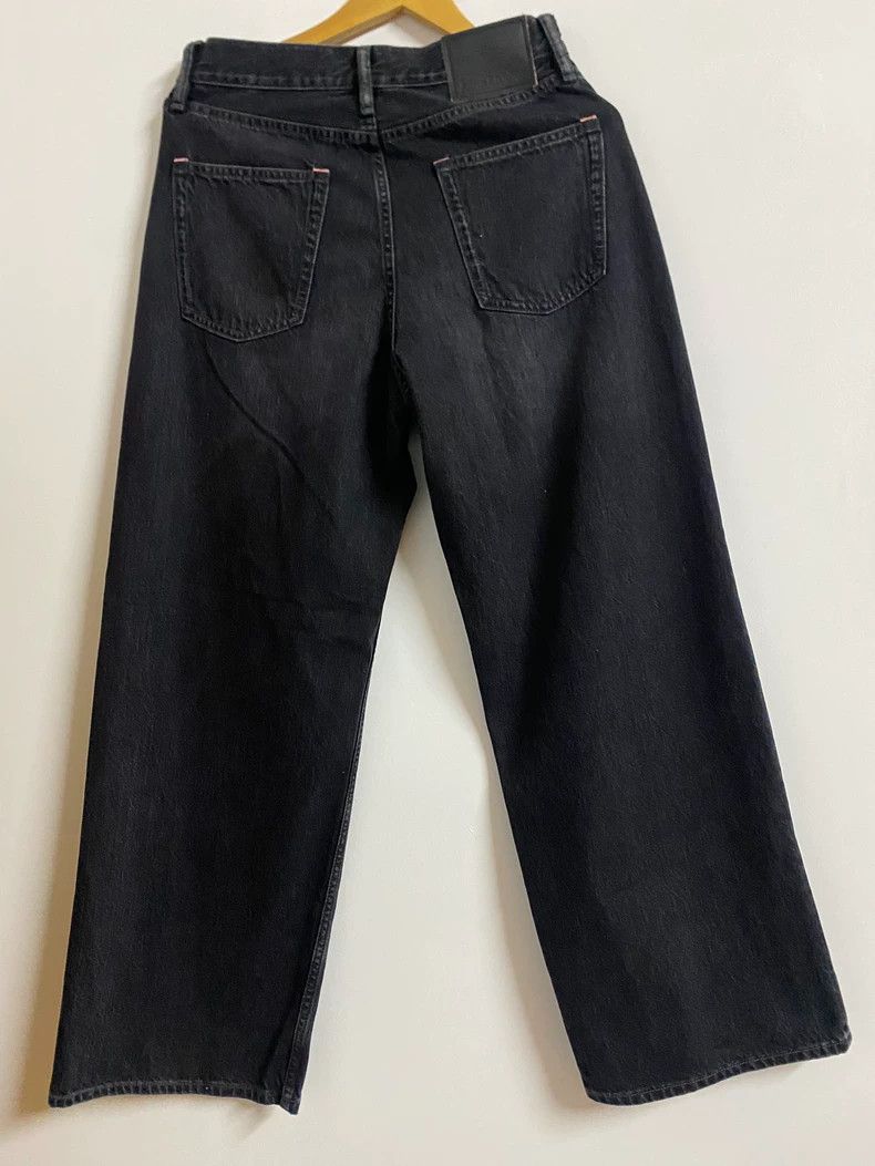 Acne Studios acne studios Wide-leg washed black jeans 2502-Nextarrow Size US 28 / EU 44 - 3 Thumbnail
