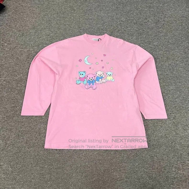 Balenciaga Balenciaga Moon Bear Long Sleeve Shirt. Size US M / EU 48-50 / 2 - 1 Thumbnail