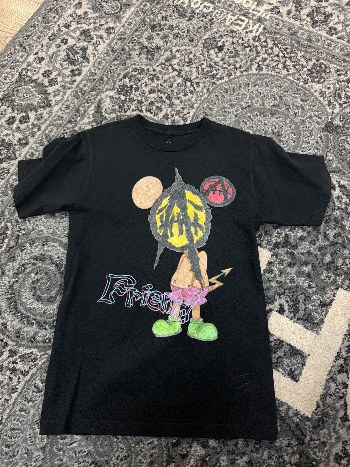 Saint Michael Saint Michael x Travis Scott Utopia T-Shirt Size US S / EU 44-46 / 1 - 1 Thumbnail