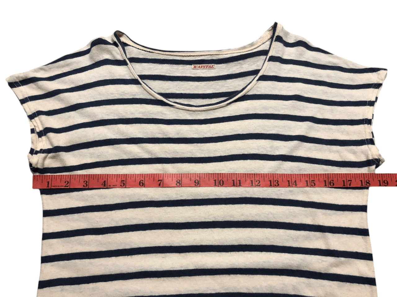 Kapital Kapital Stripes Sleeveless Cotton Rare Design Tee Saiz 0 Size S / US 4 / IT 40 - 15 Thumbnail