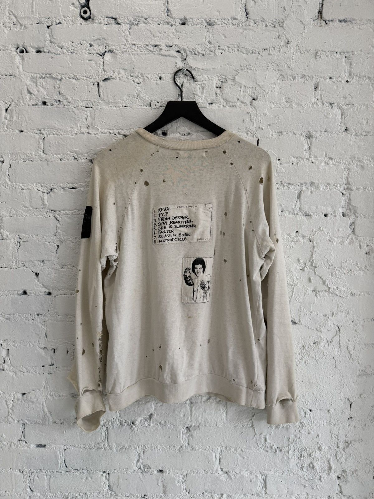Raf Simons A/W 01-02 ‘RIOT RIOT RIOT’ PATCH CREWNECK Size US S / EU 44-46 / 1 - 4 Thumbnail