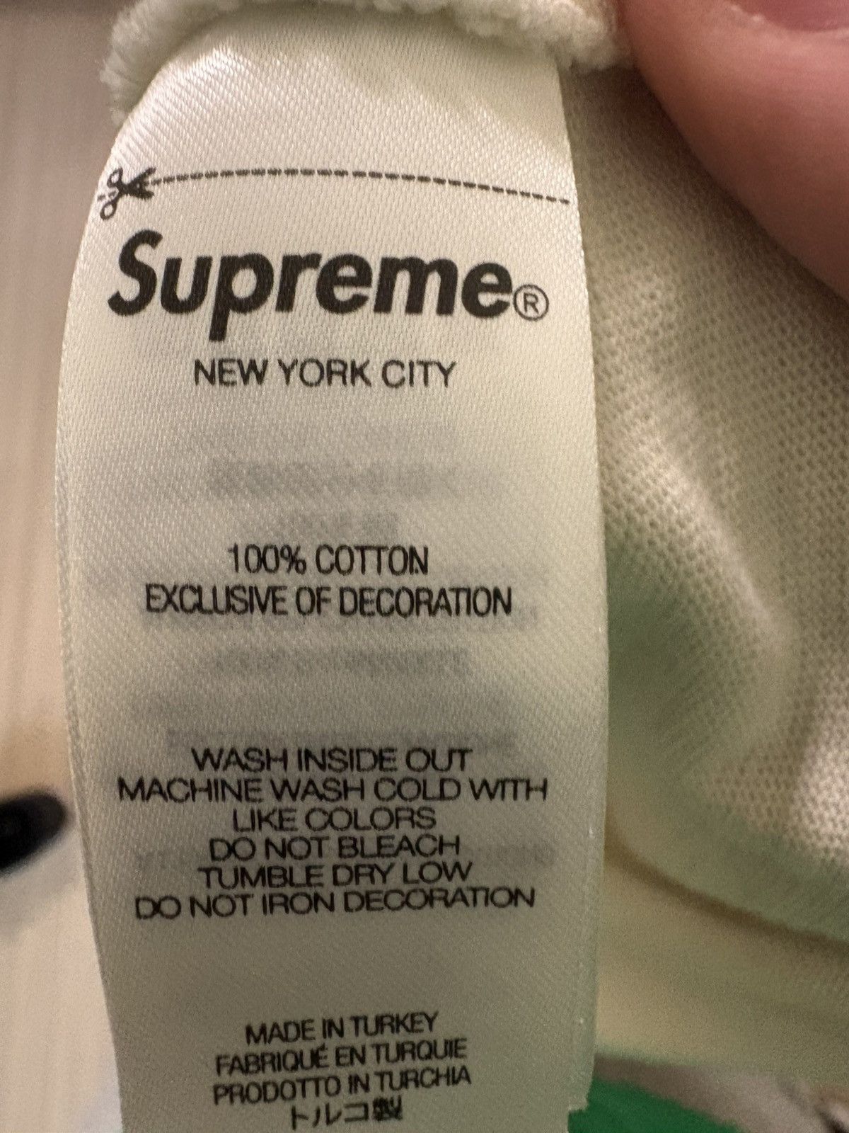 Supreme Supreme Patchwork Football Tee Size US S / EU 44-46 / 1 - 5 Thumbnail