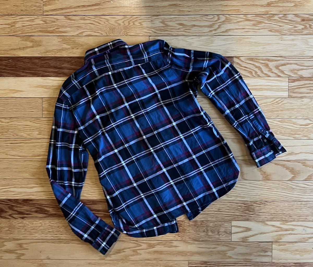 Allsaints AllSaints Check Flannel Shirt Size US L / EU 52-54 / 3 - 2 Thumbnail