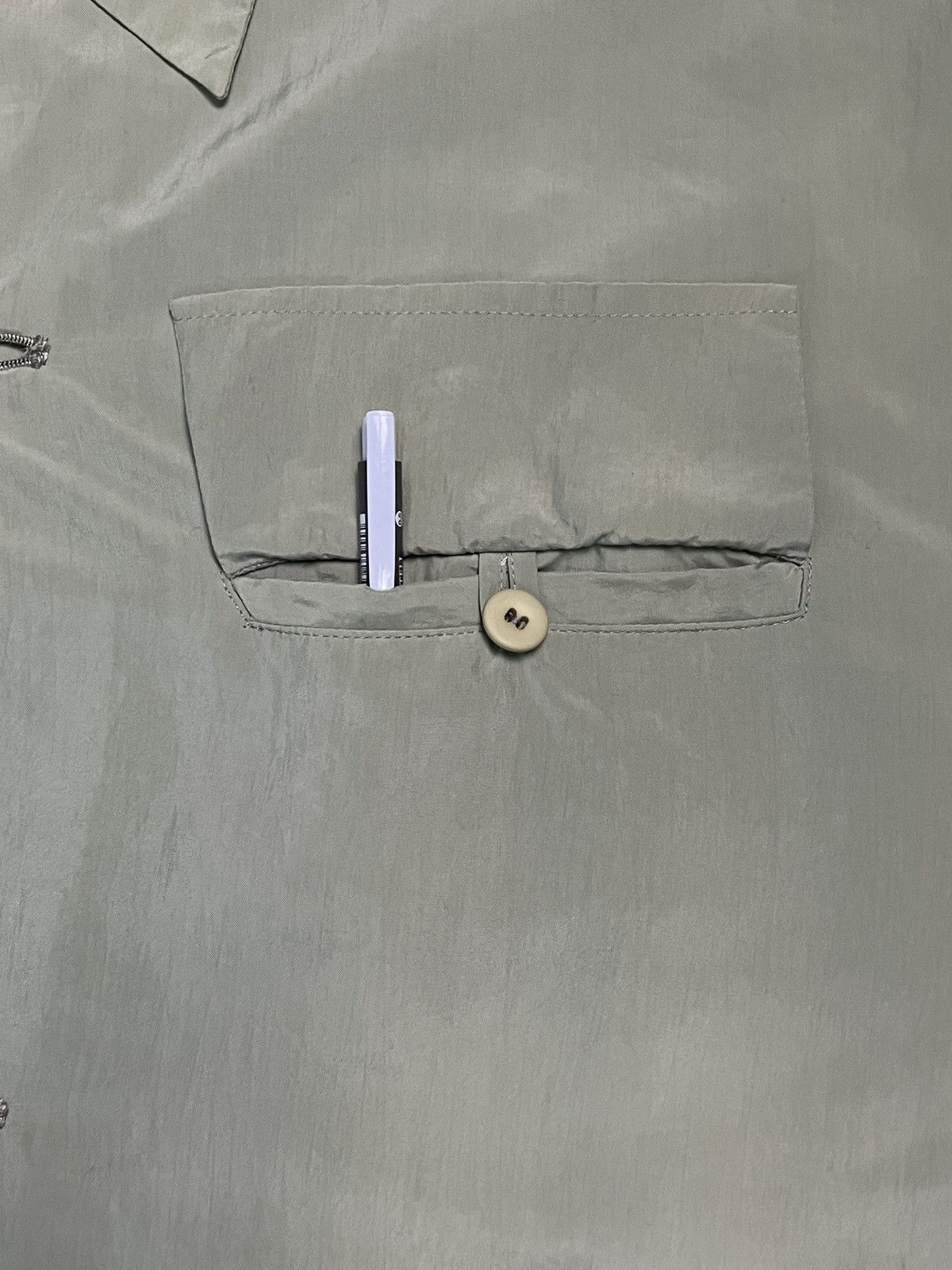Issey Miyake Vintage 80s Issey Miyake Windcoat Nylon Oversized Long Coat Size US M / EU 48-50 / 2 - 10 Thumbnail