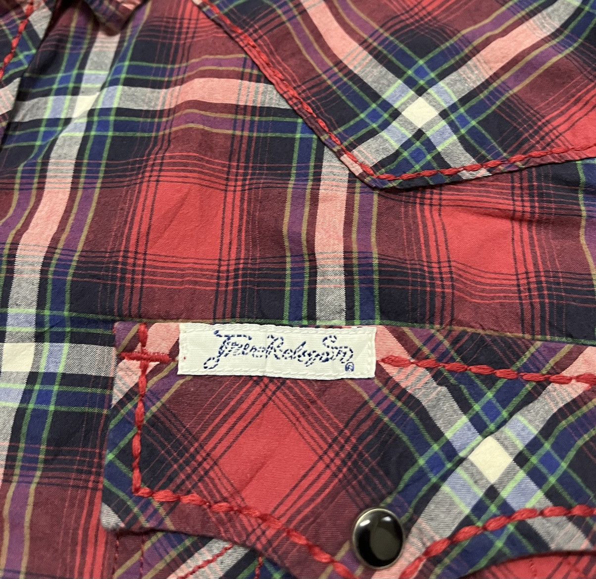 True Religion TRUE RELIGION Western Flannel Rare Button Up Shirt Size US XL / EU 56 / 4 - 4 Thumbnail