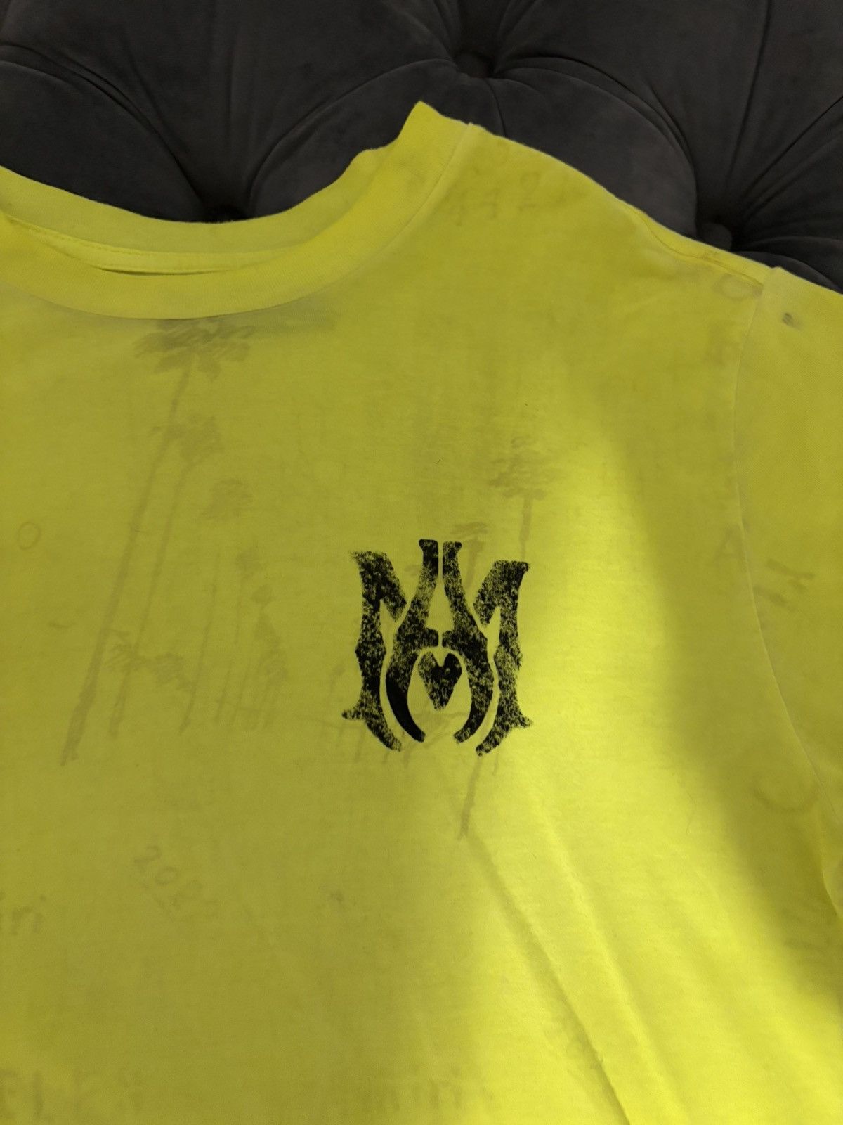 Amiri × Designer Amiri MA Stencil Logo T-Shirt Size US S / EU 44-46 / 1 - 2 Thumbnail