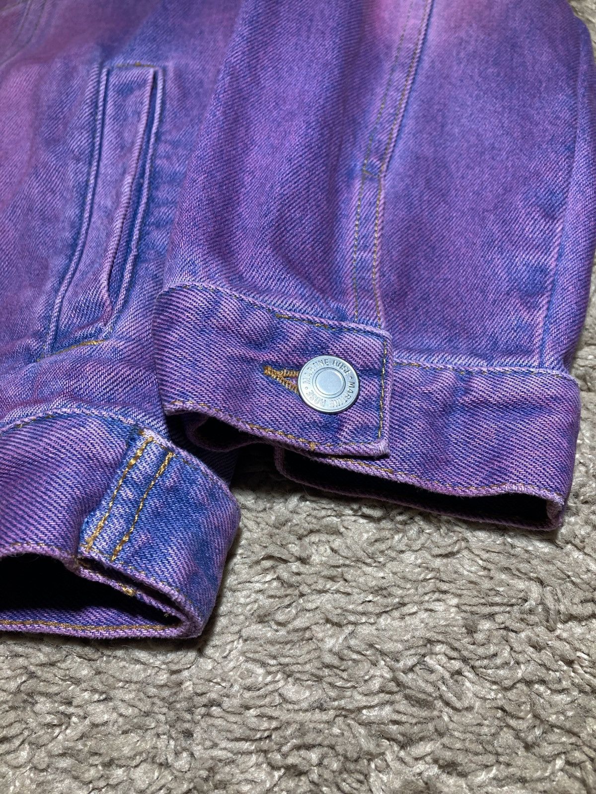 Martine Rose AW19 Martine Rose Dyed Pink Faded Denim Jacket Type 3 Rust Size US S / EU 44-46 / 1 - 4 Thumbnail